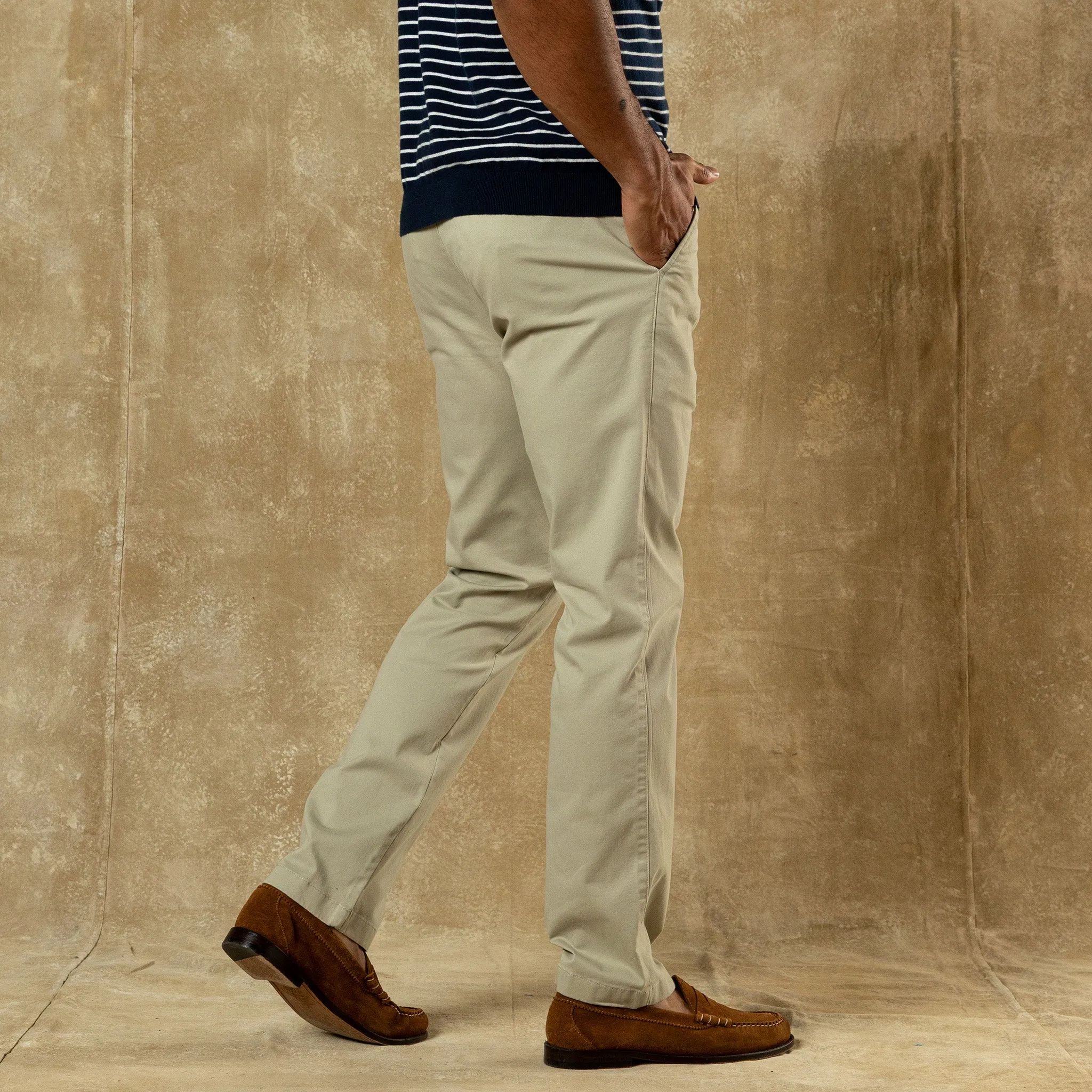 Classic Fit Gold School Chino - Sandstone sold by Duck Head product image thumbnail 2