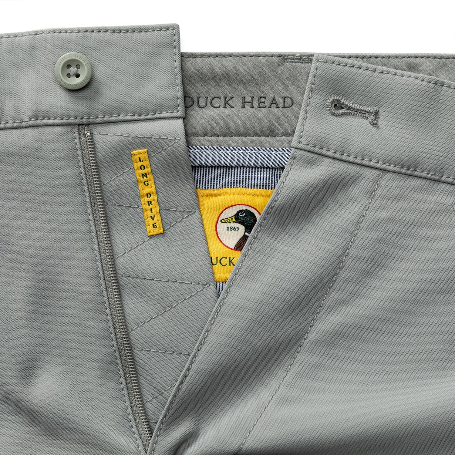 9" Long Drive Performance Short - Ultimate Gray sold by Duck Head product image thumbnail 4