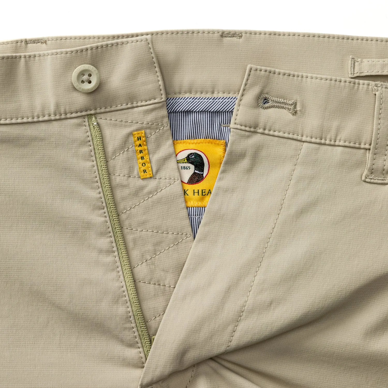 8" Harbor Performance Short - Sandstone sold by Duck Head product image thumbnail 4