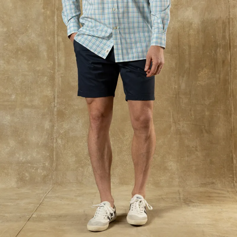 8" Harbor Performance Short - Navy made by Duck Head