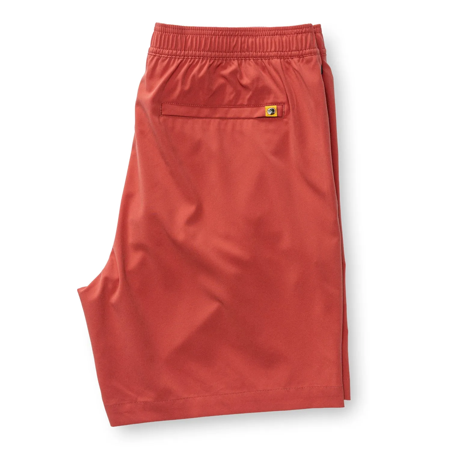 7" Rover Hybrid Performance Short - Rosewood sold by Duck Head product image thumbnail 4