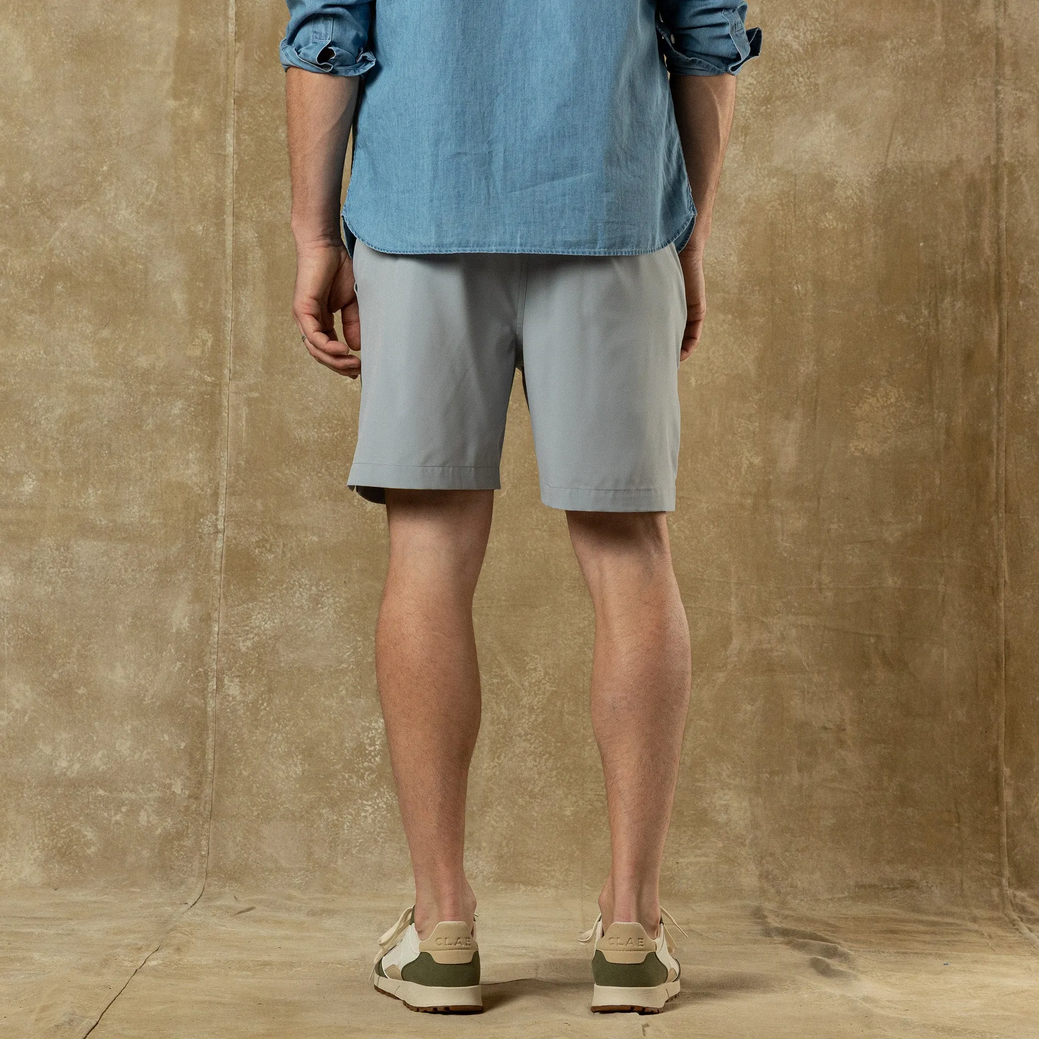 7" Rover Hybrid Performance Short - Quarry Grey sold by Duck Head product image thumbnail 2