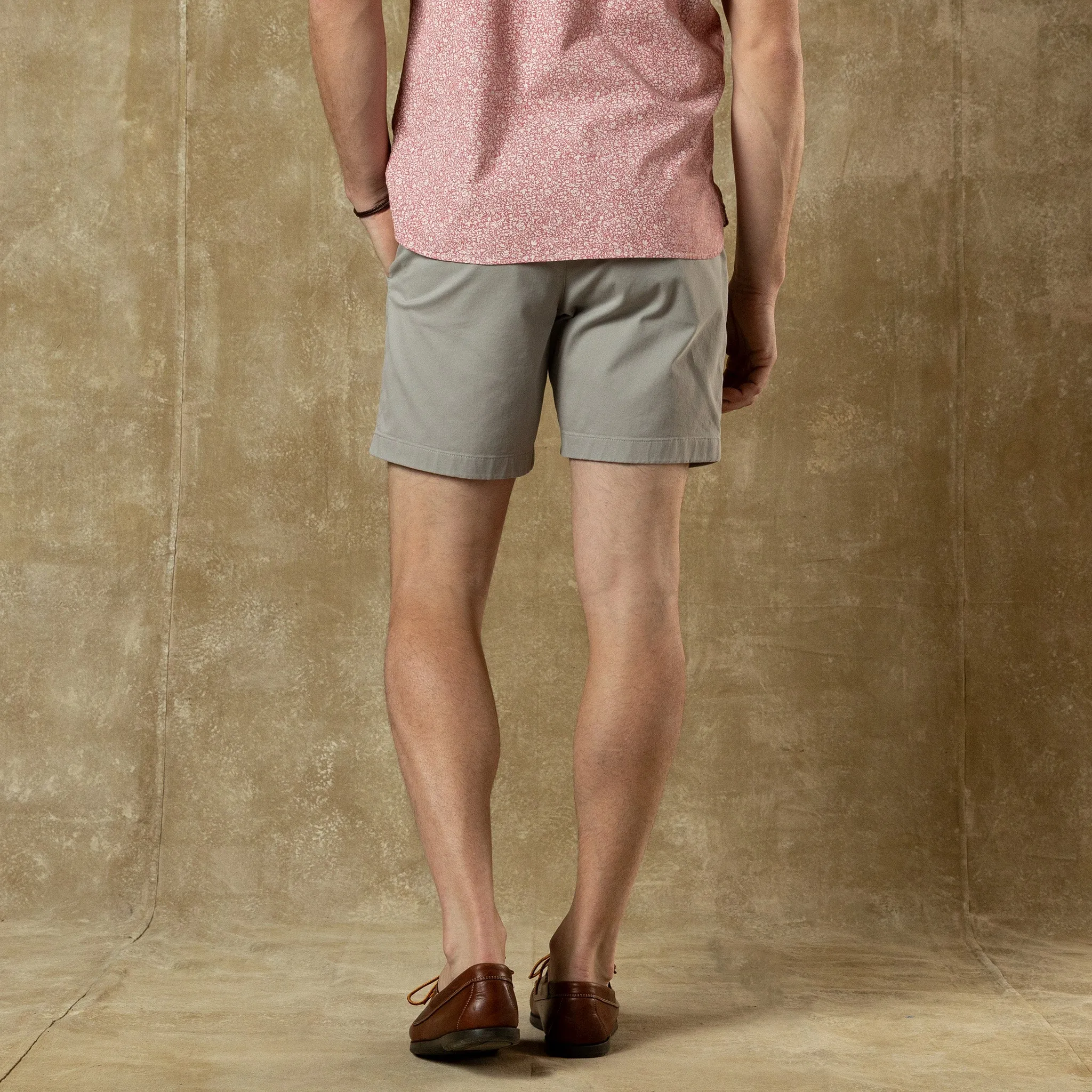 7" Gold School Chino Short - Dove Grey sold by Duck Head product image thumbnail 2