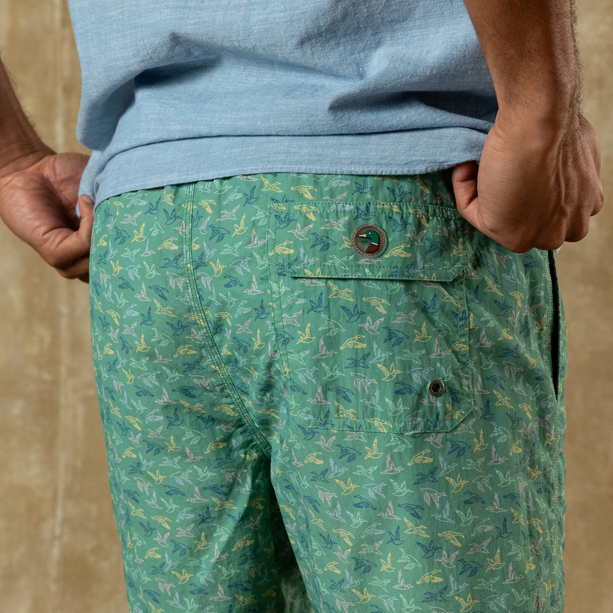 6" Sailport Swim Short - Aspen Green sold by Duck Head product image thumbnail 3
