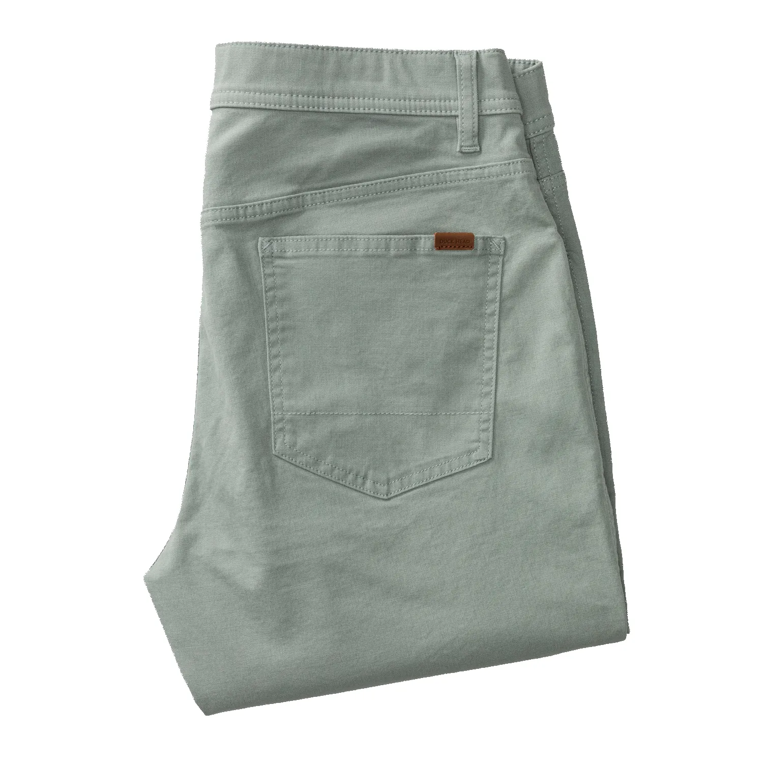 Slim Fit Pinpoint Canvas Five-Pocket - Pewter Grey sold by Duck Head product image thumbnail 3