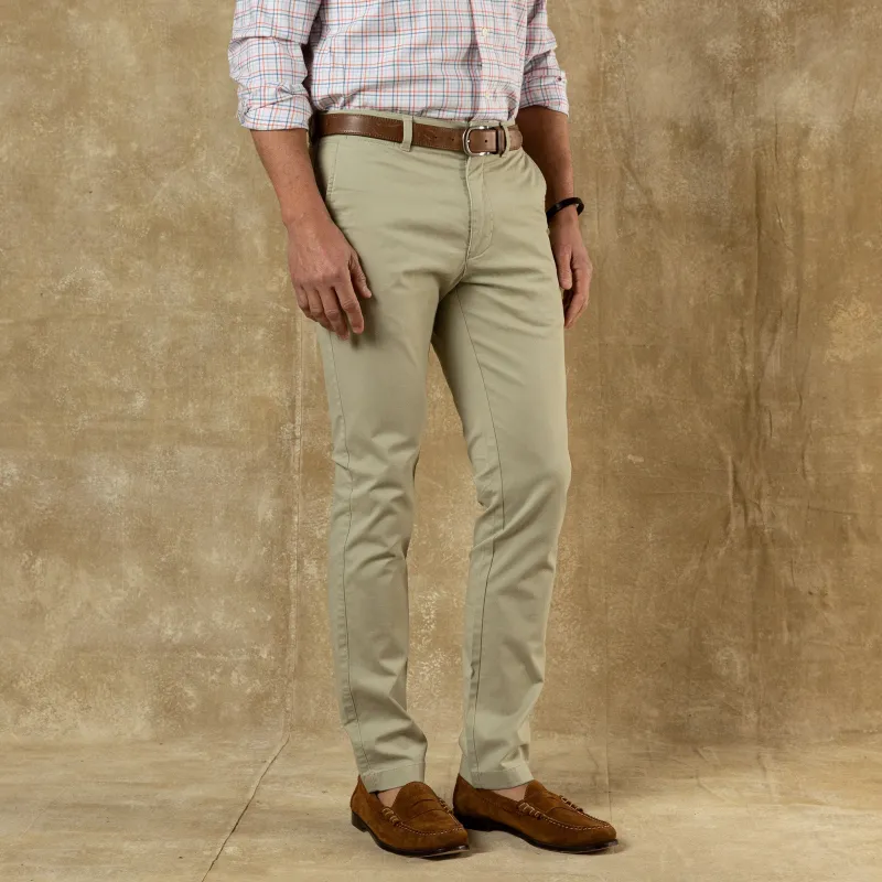 Slim Fit Gold School Chino - Sandstone sold by Duck Head
