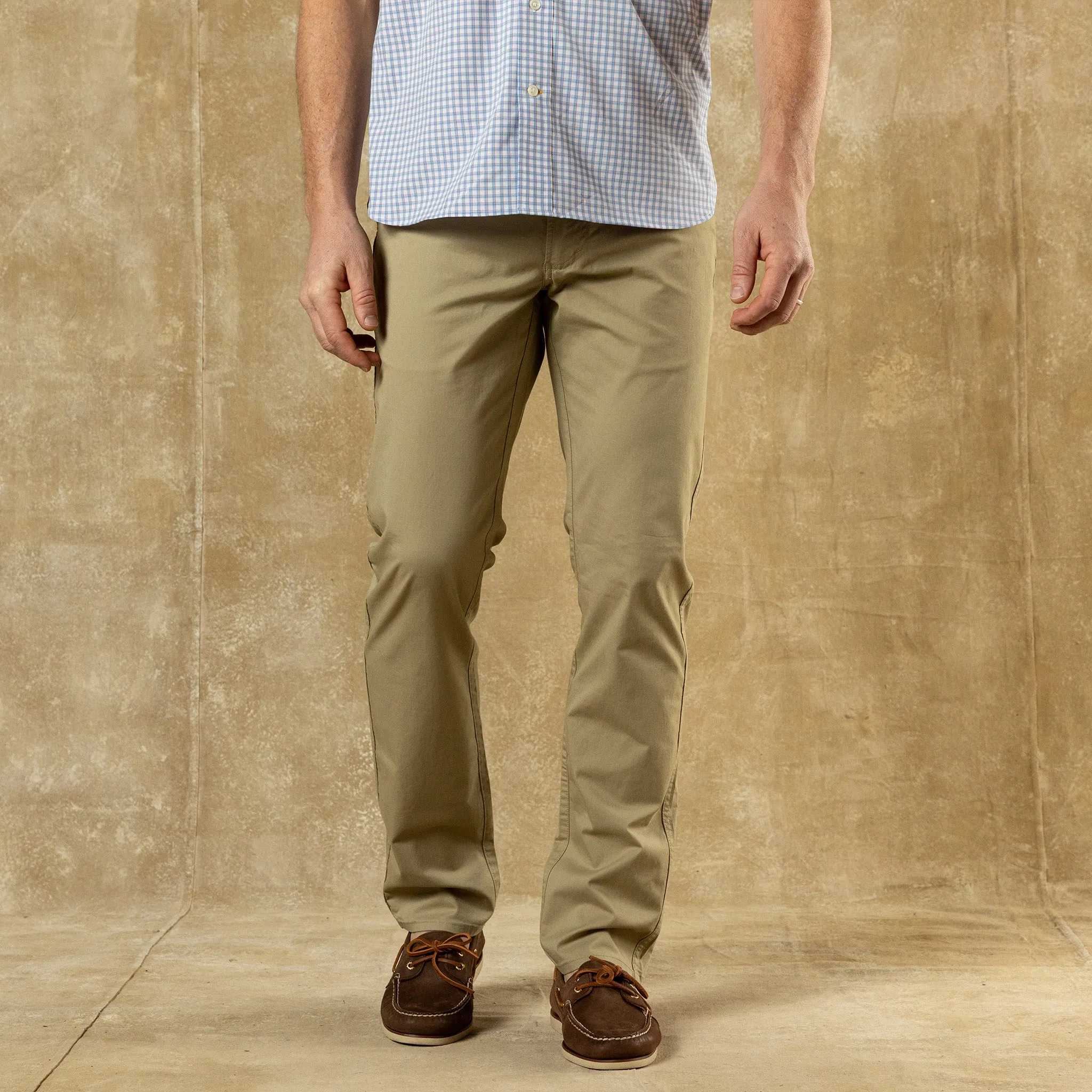 Shoreline Five-Pocket - Timber sold by Duck Head