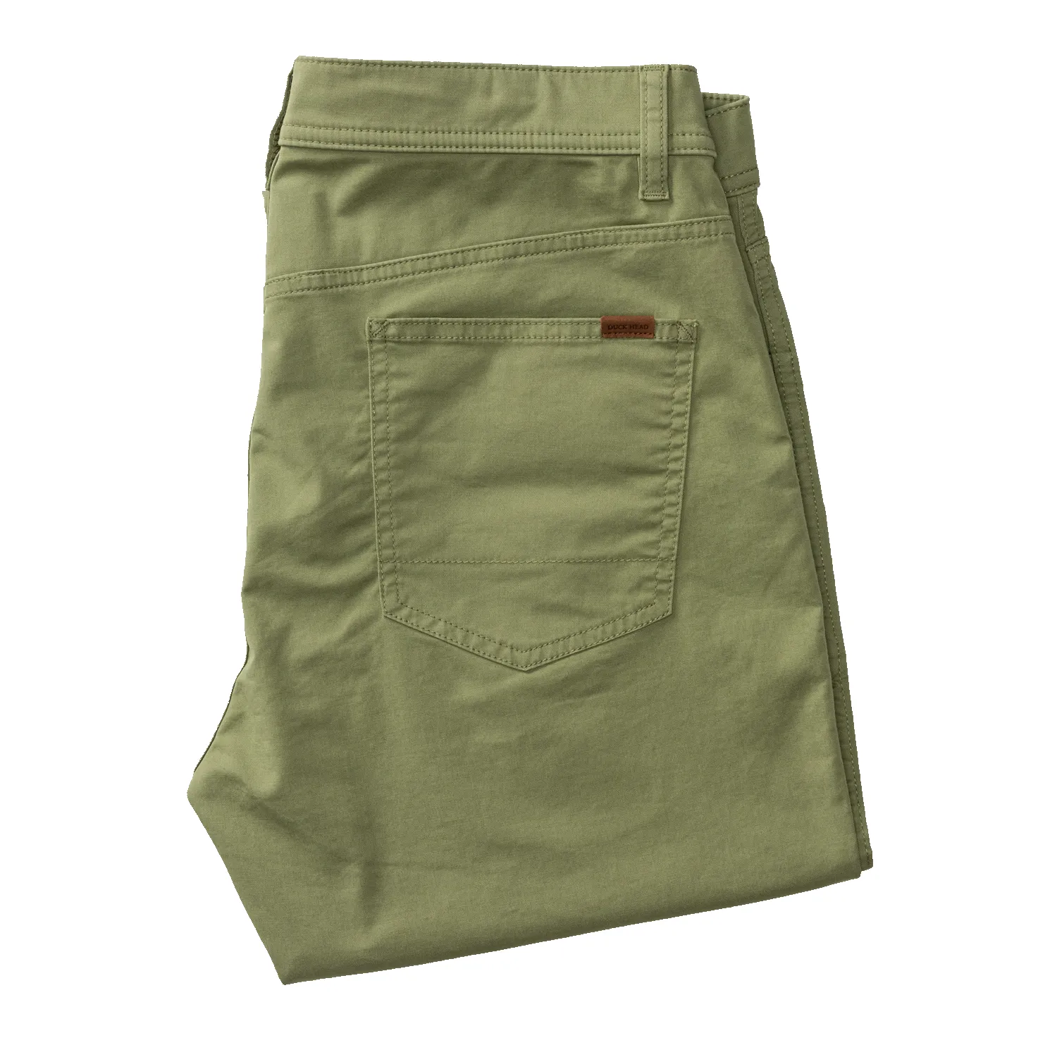 Shoreline Five-Pocket - Oil Green sold by Duck Head product image thumbnail 3