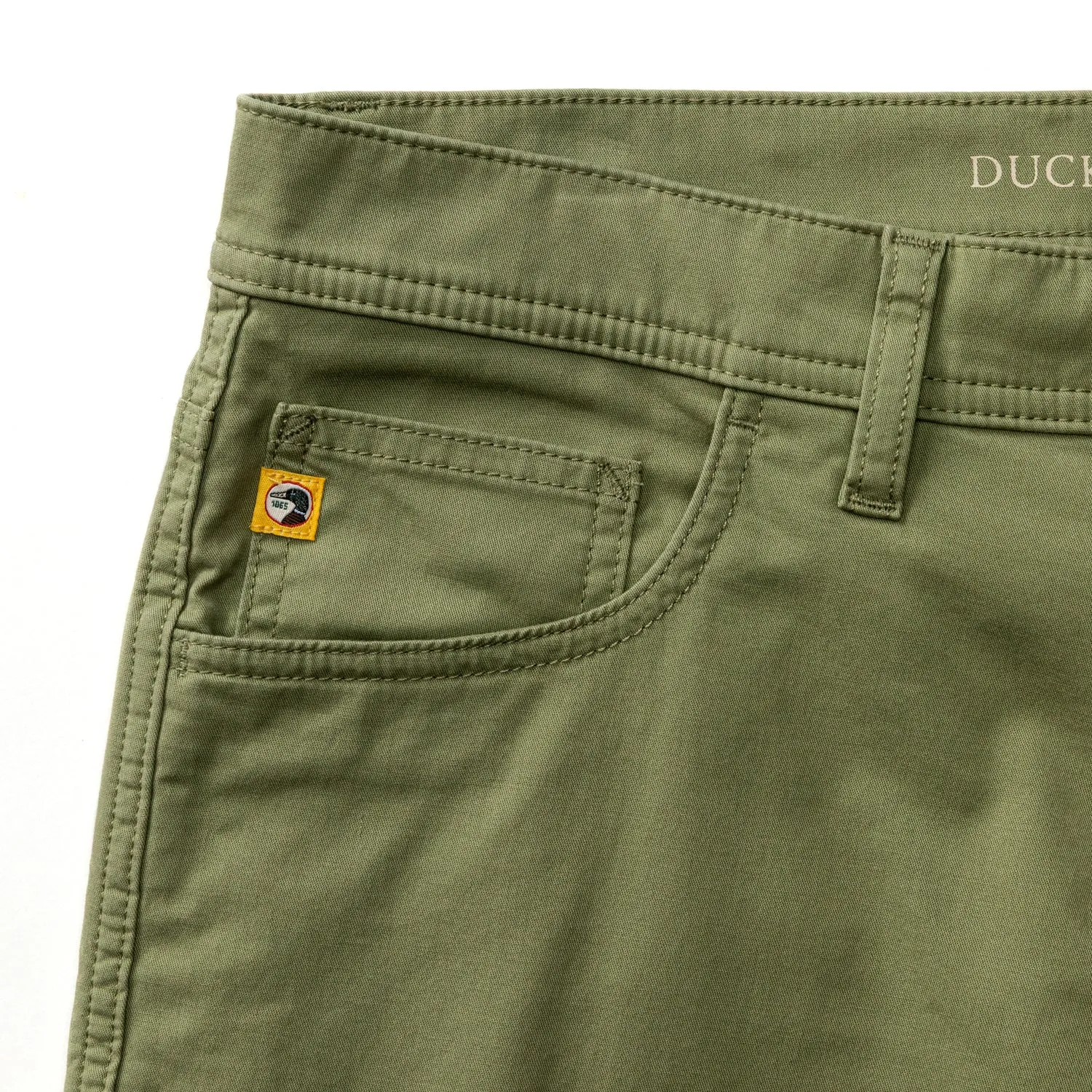 Shoreline Five-Pocket - Oil Green sold by Duck Head product image thumbnail 5