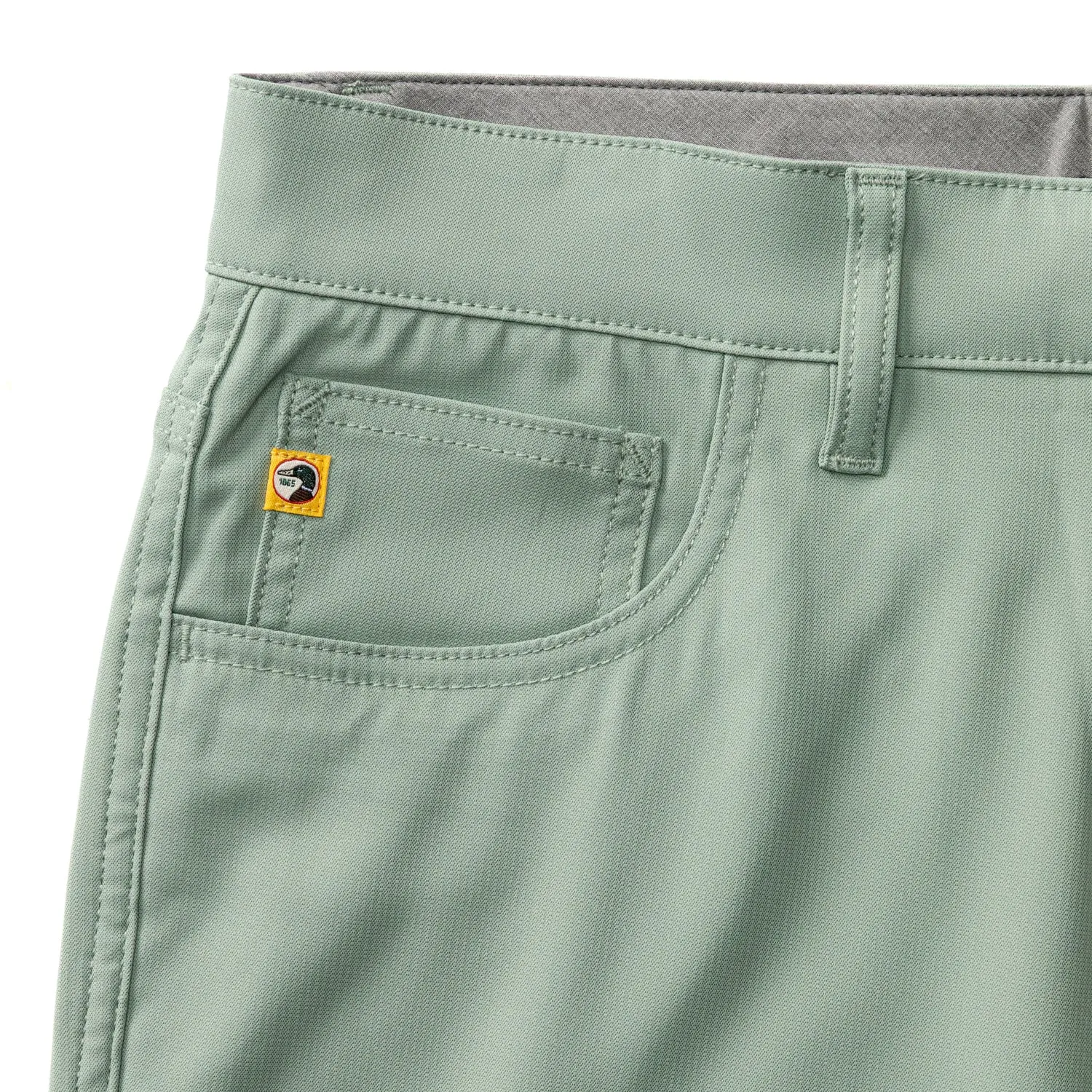 Long Drive Performance Five-Pocket - Spring Olive sold by Duck Head product image thumbnail 5