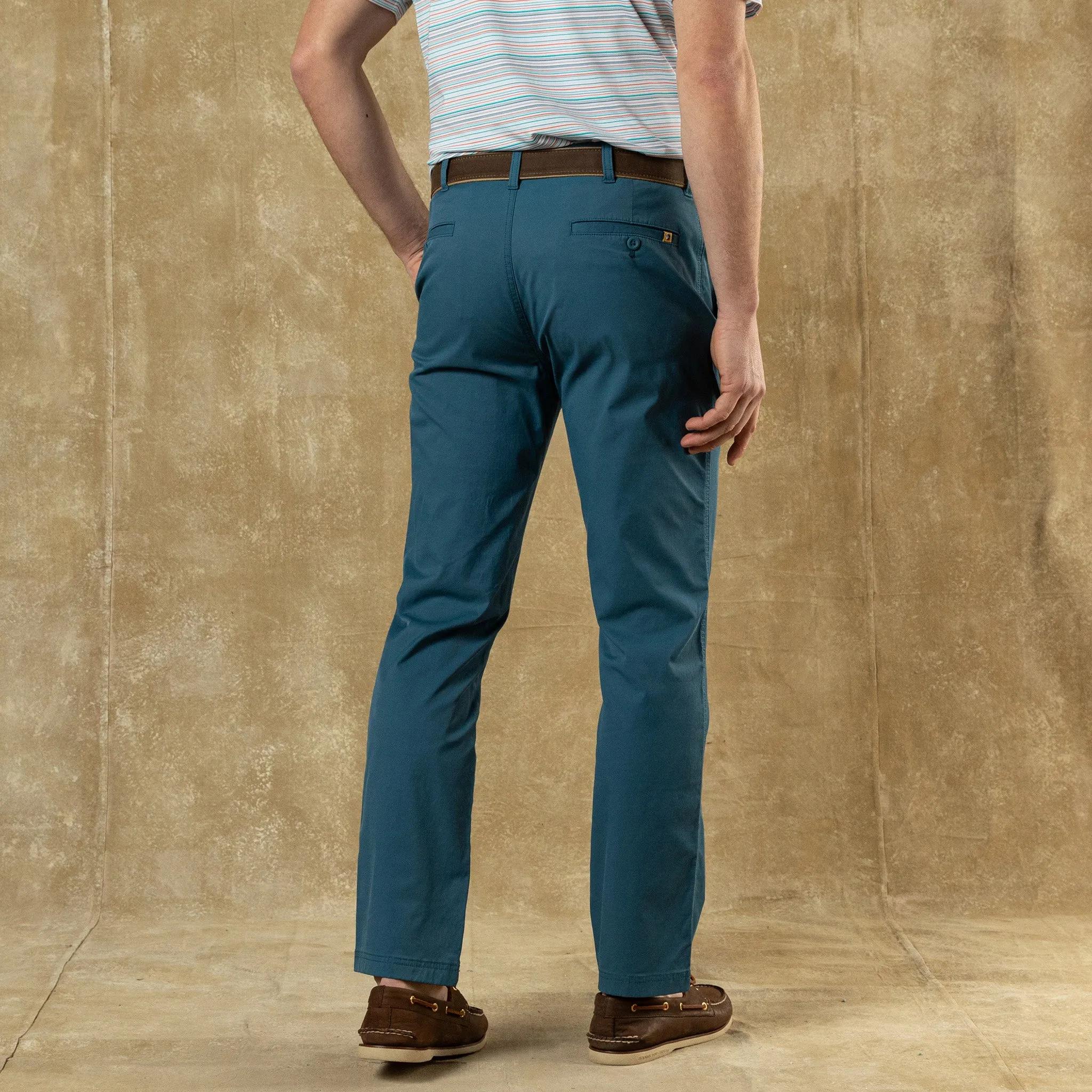 Harbor Performance Chino - Teal Blue sold by Duck Head product image thumbnail 2