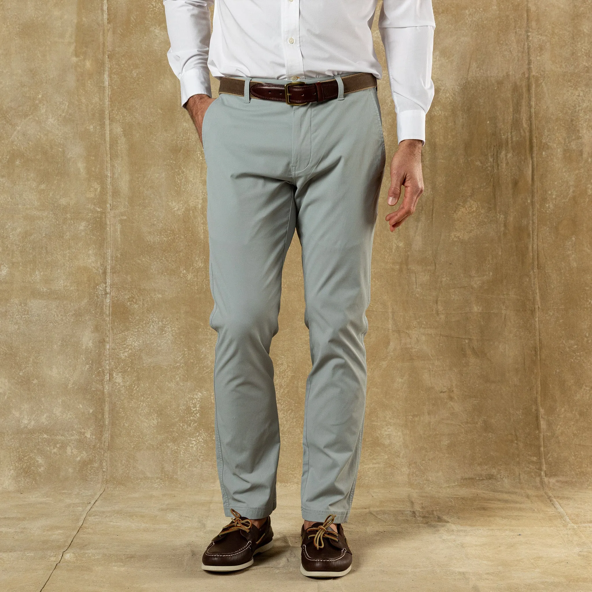 Harbor Performance Chino - Quarry Grey sold by Duck Head