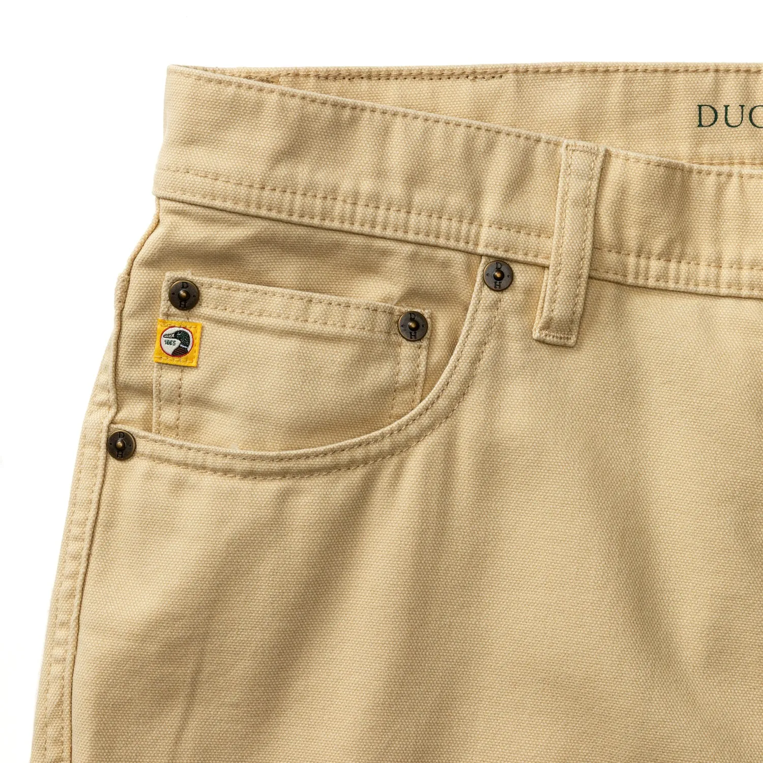 Field Canvas Five-Pocket - Golden Dune sold by Duck Head product image thumbnail 5
