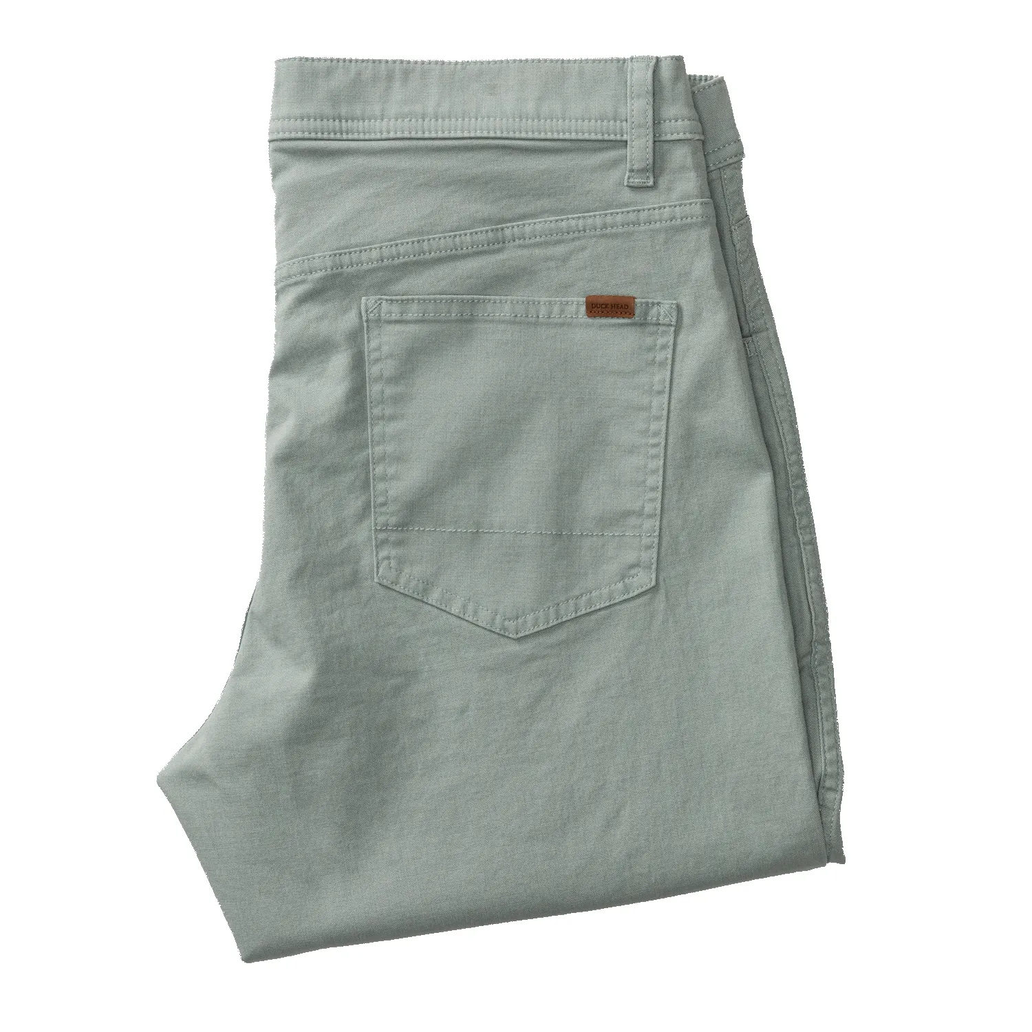 Classic Fit Pinpoint Canvas Five-Pocket - Pewter Grey sold by Duck Head product image thumbnail 3
