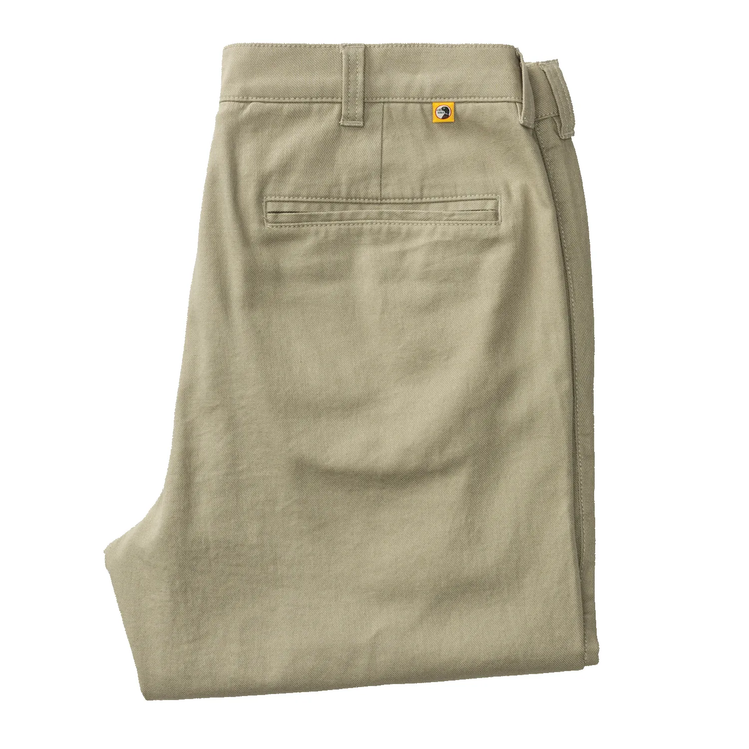 Classic Fit Linen Gold School Chino - Toasted Khaki sold by Duck Head product image thumbnail 3