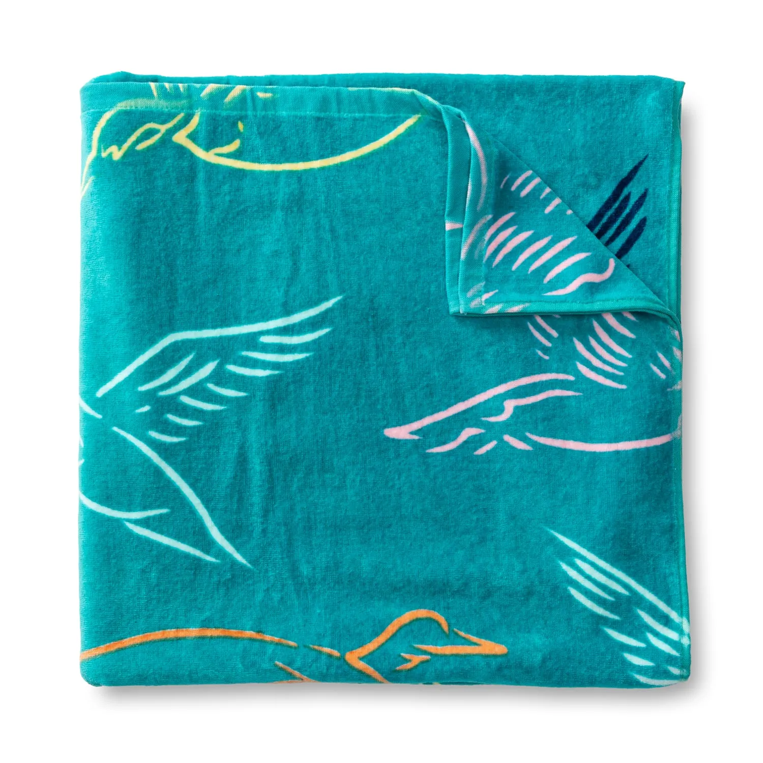 Flying Mallard Beach Towel - Lake Blue sold by Duck Head product image thumbnail 2