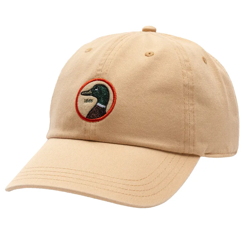 Circle Patch Twill Hat - Desert Sand made by Duck Head