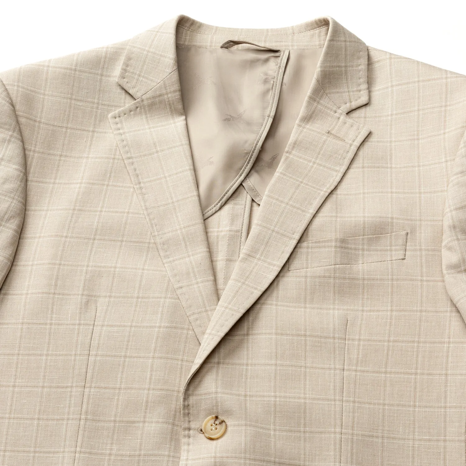 Hastings Plaid Sport Coat - Tan sold by Duck Head product image thumbnail 4