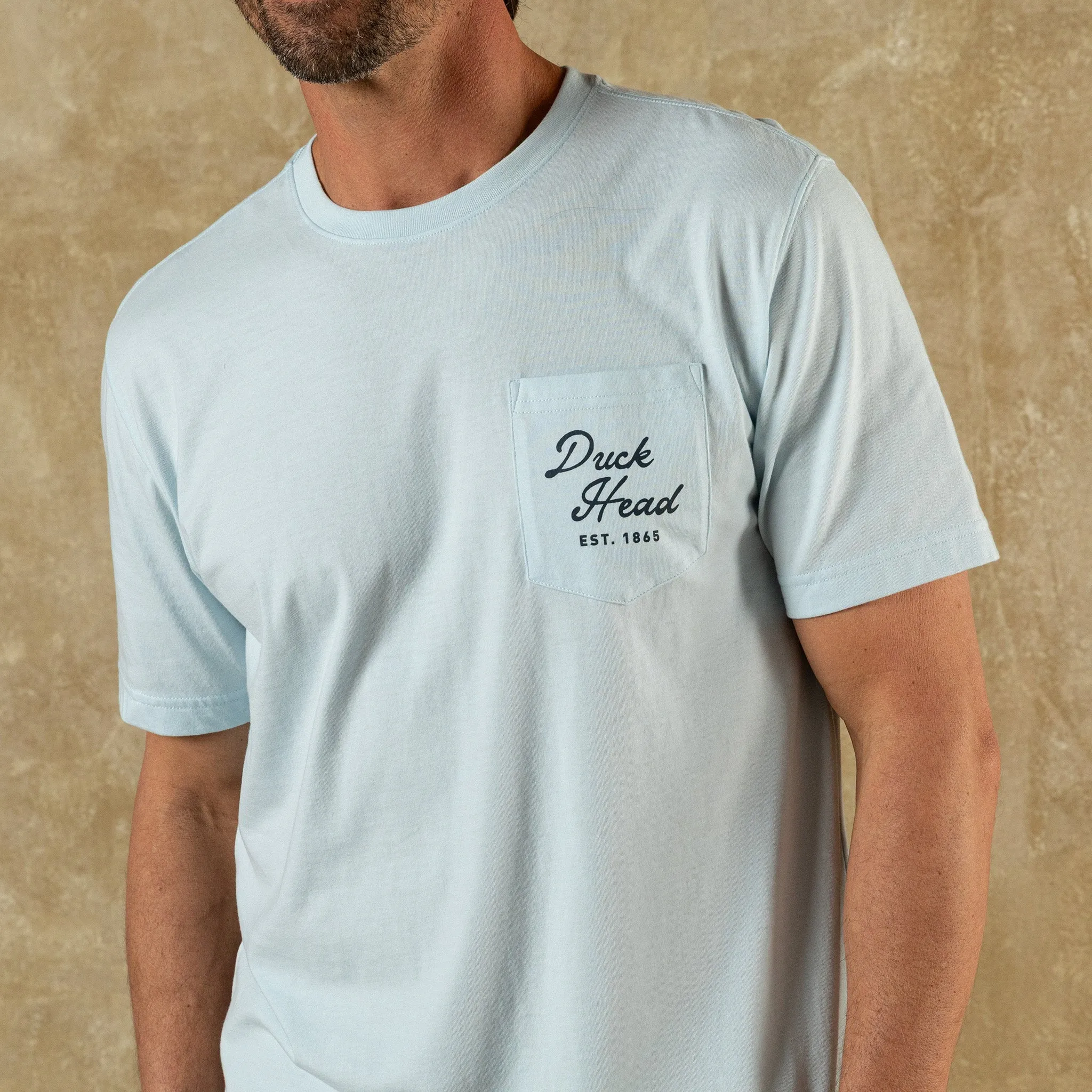 Vintage Graphic T-Shirt - Sky Blue Heather sold by Duck Head product image thumbnail 2