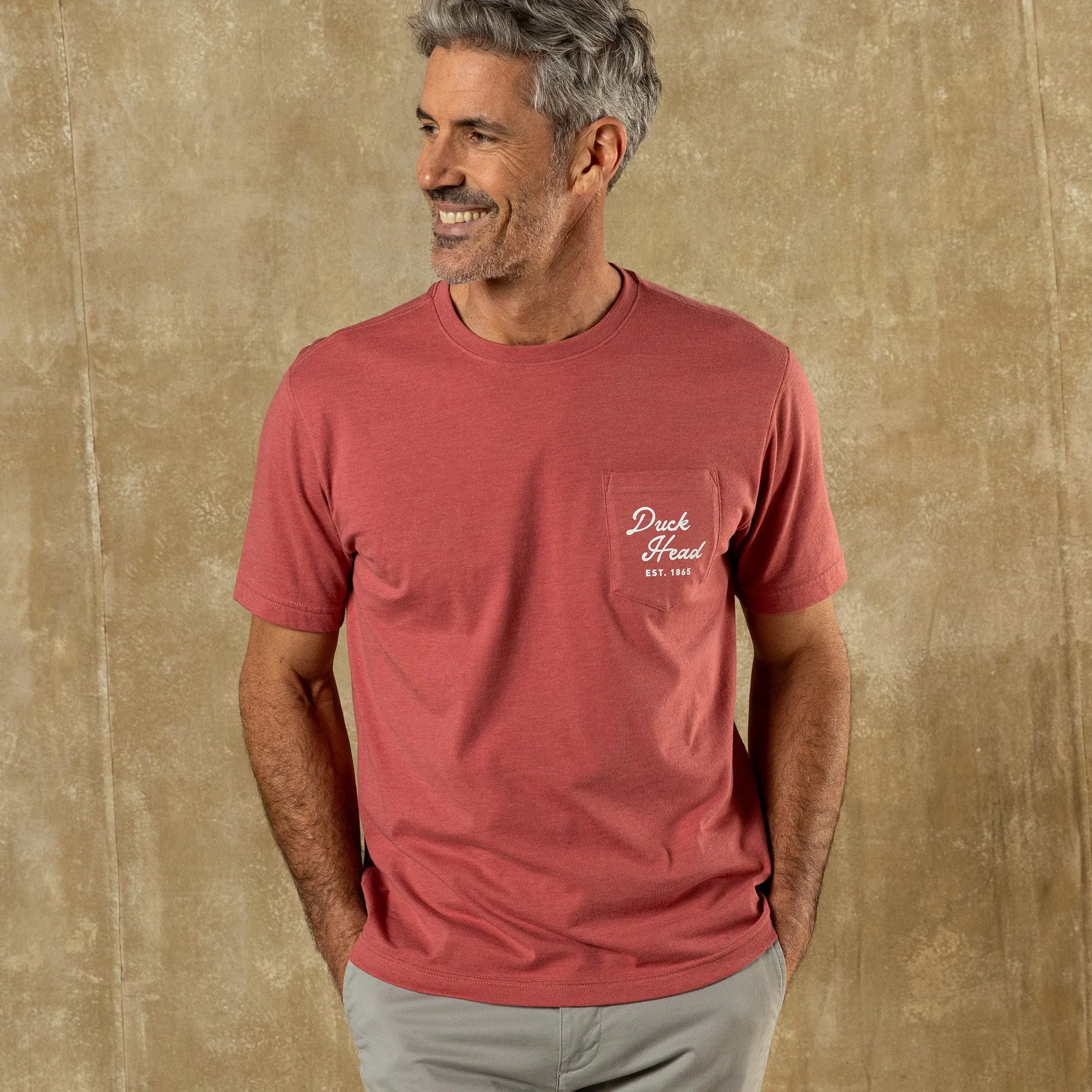 Vintage Graphic T-Shirt - Rosewood Heather sold by Duck Head product image thumbnail 2