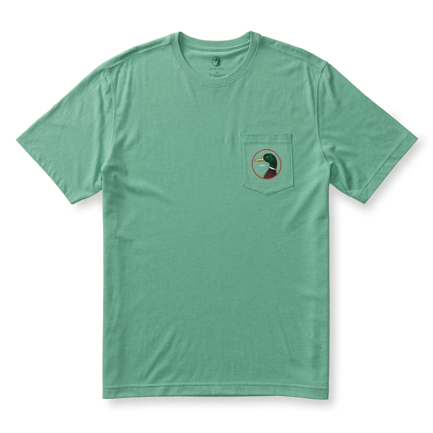 Logo Short Sleeve T-Shirt - Aspen Green Heather sold by Duck Head product image thumbnail 4