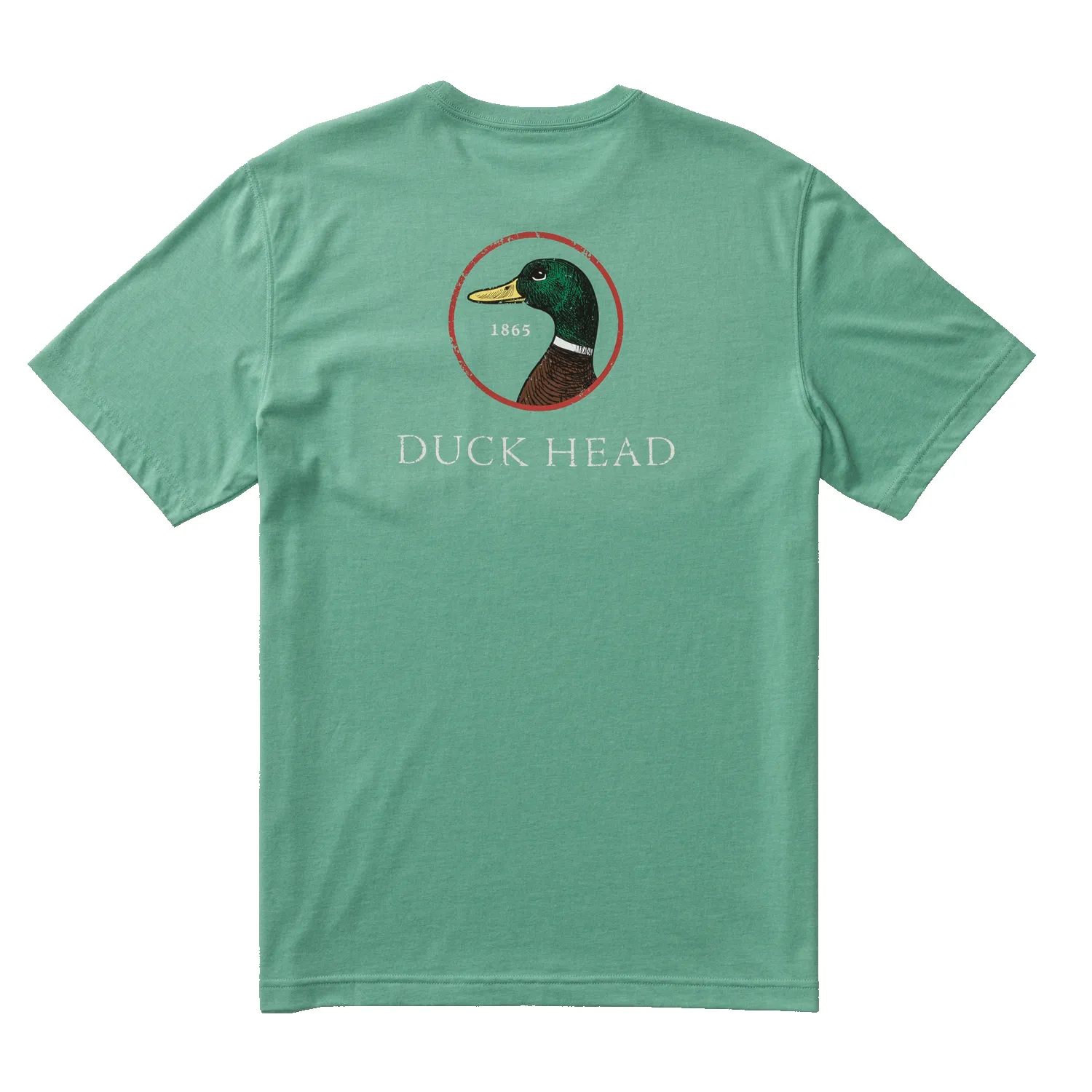 Logo Short Sleeve T-Shirt - Aspen Green Heather sold by Duck Head product image thumbnail 3