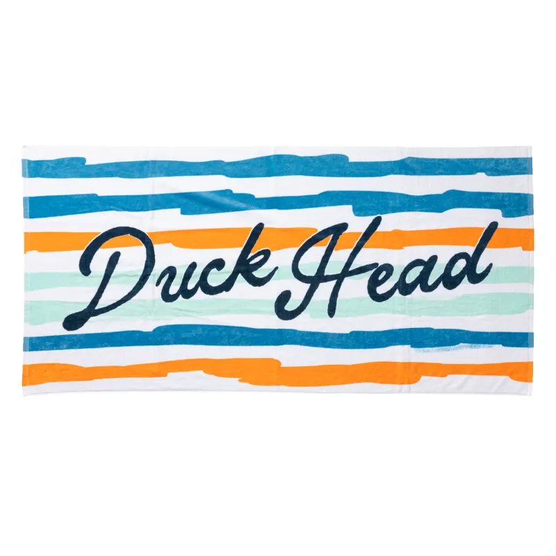 Painterly Stripe Beach Towel - Multi sold by Duck Head