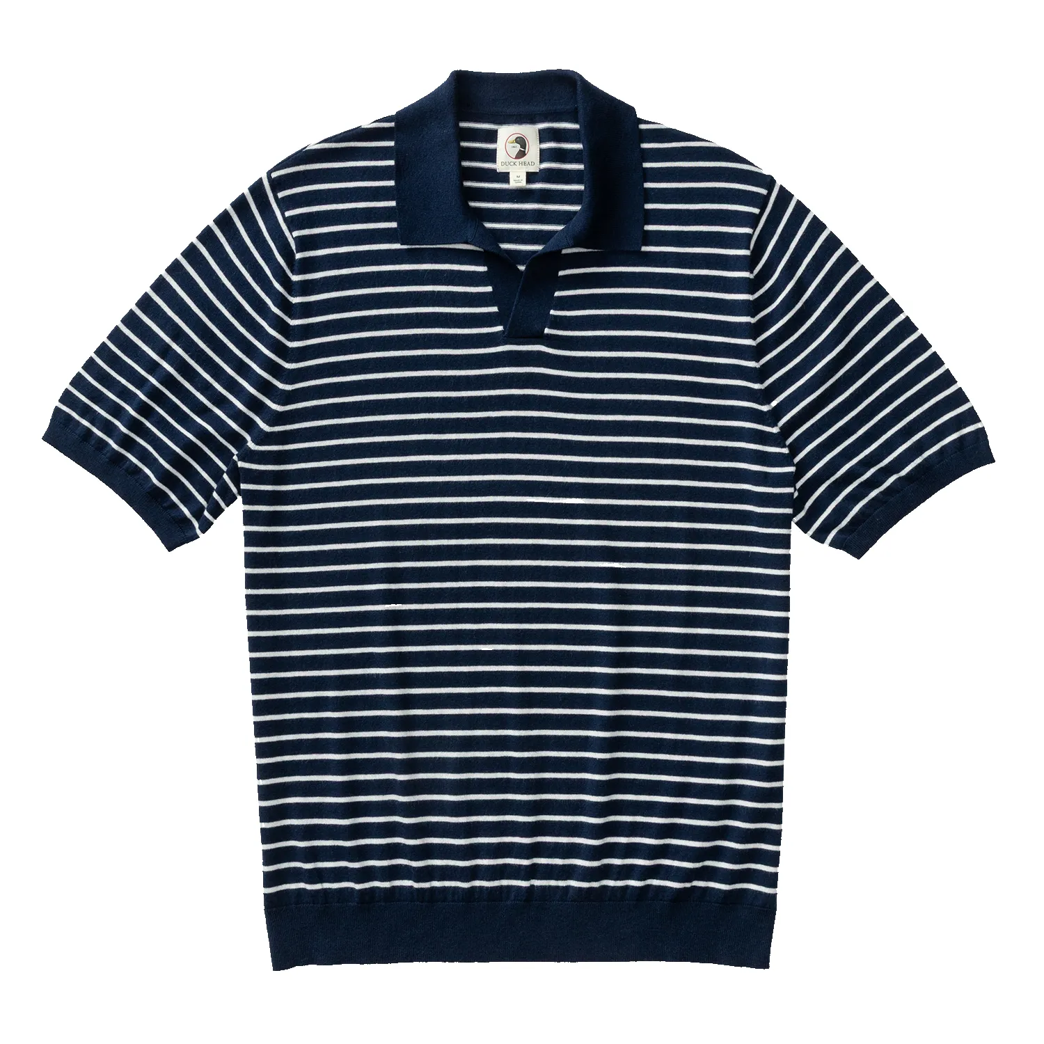 Reeves Striped Sweater Polo - Navy sold by Duck Head product image thumbnail 3