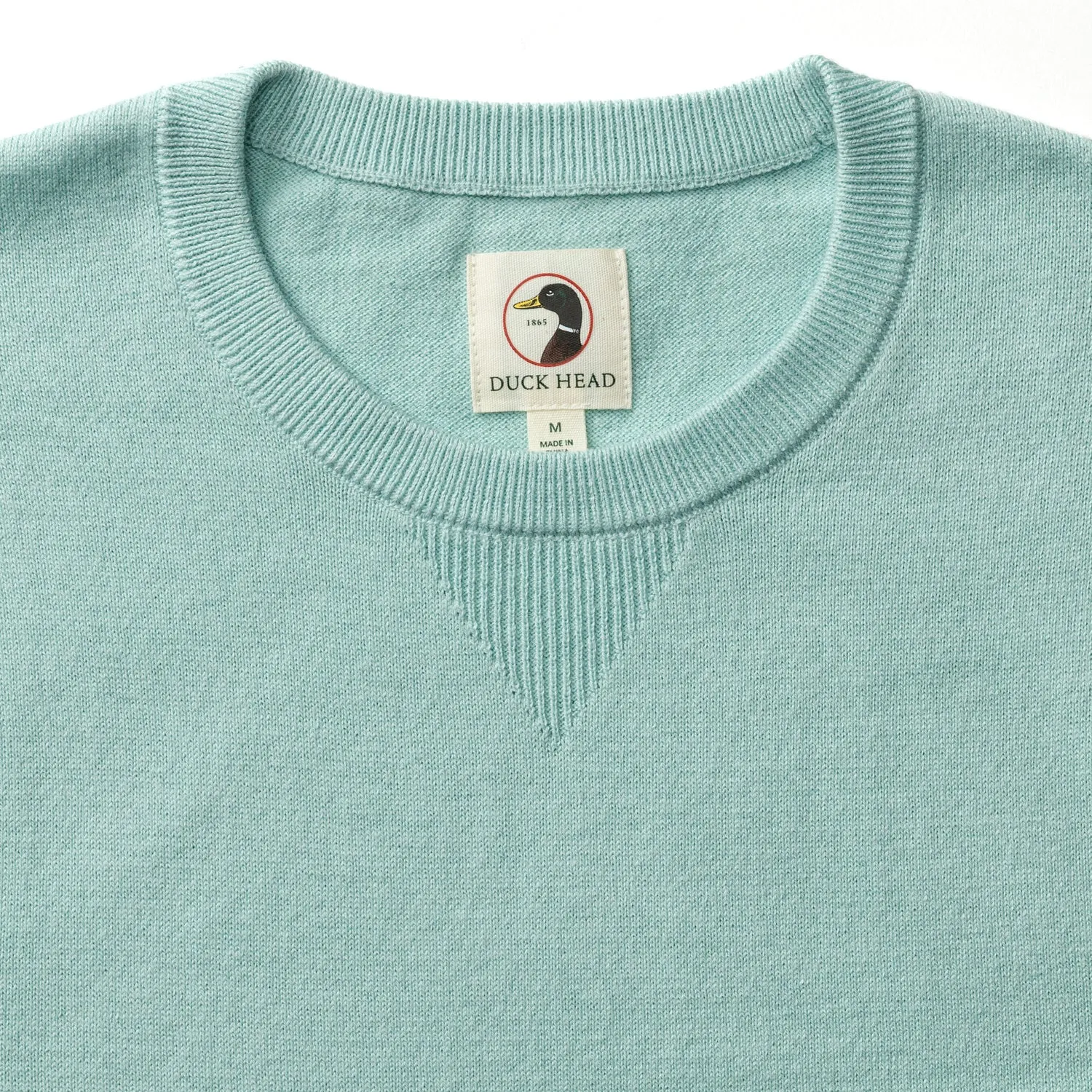 Henson Jersey Crewneck Sweater - Pastel Blue Heather sold by Duck Head product image thumbnail 4