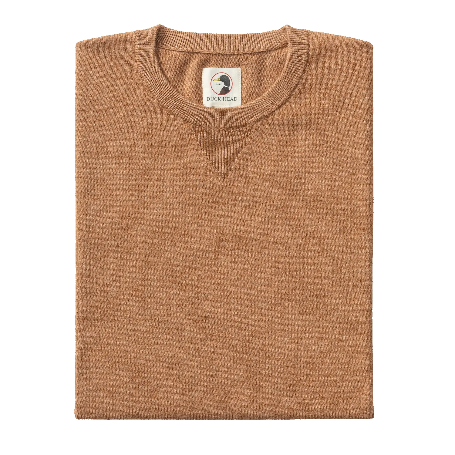 Henson Jersey Crewneck Sweater - Clay Heather sold by Duck Head product image thumbnail 2
