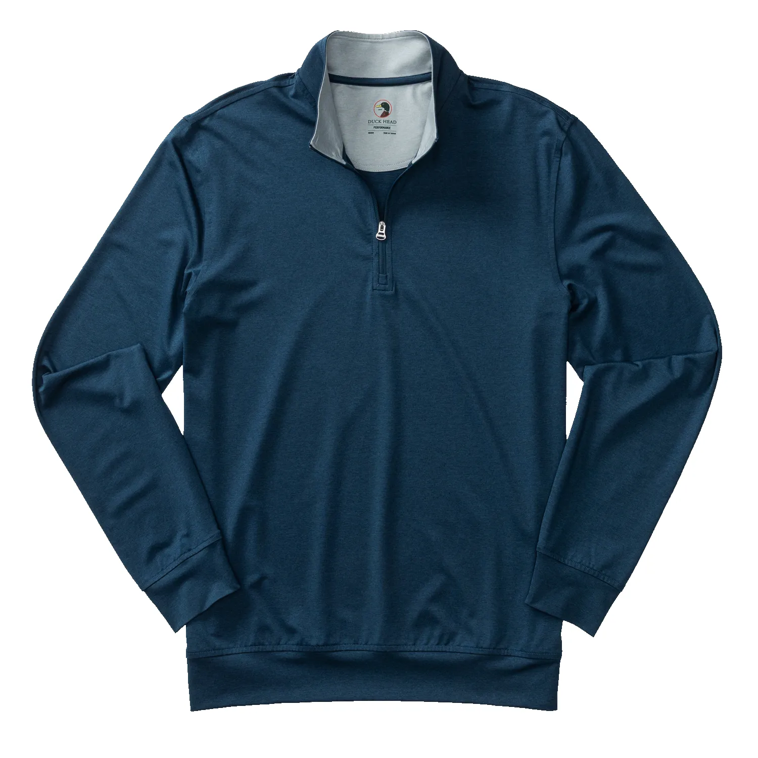 Long Drive Performance 1/4 Zip Pullover - Mallard Blue Heather sold by Duck Head product image thumbnail 3