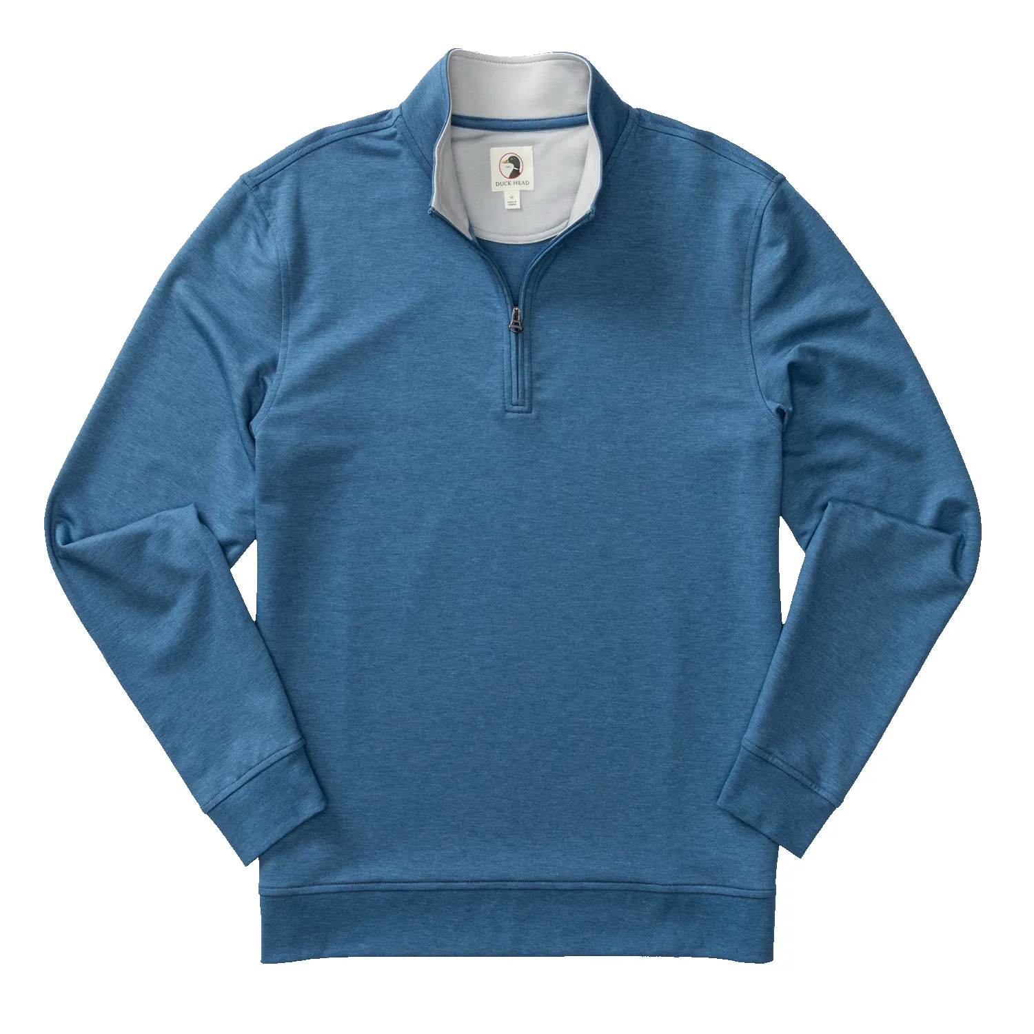Dunmore Performance 1/4 Zip Pullover - Blue Horizon Heather sold by Duck Head product image thumbnail 3