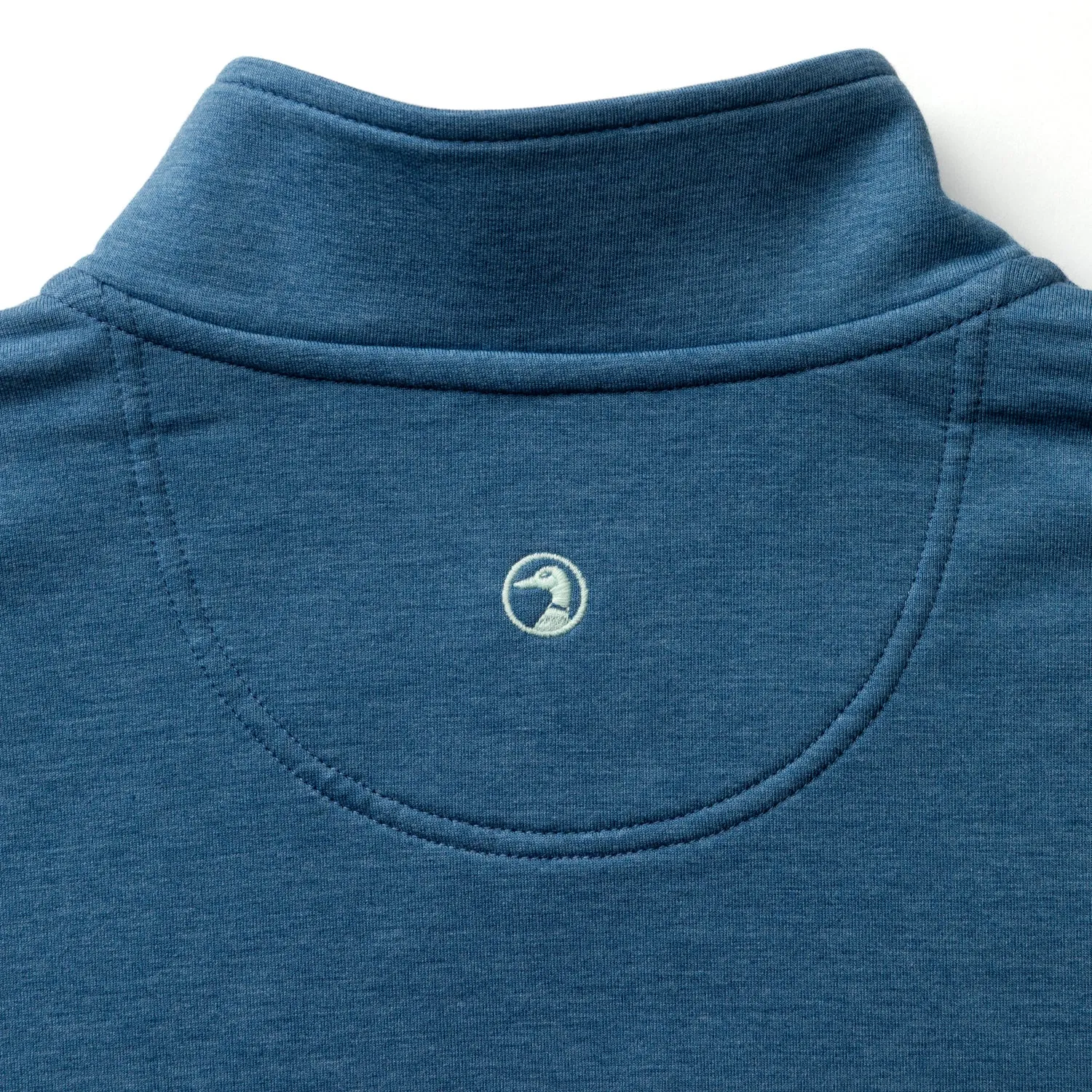 Dunmore Performance 1/4 Zip Pullover - Blue Horizon Heather sold by Duck Head product image thumbnail 5