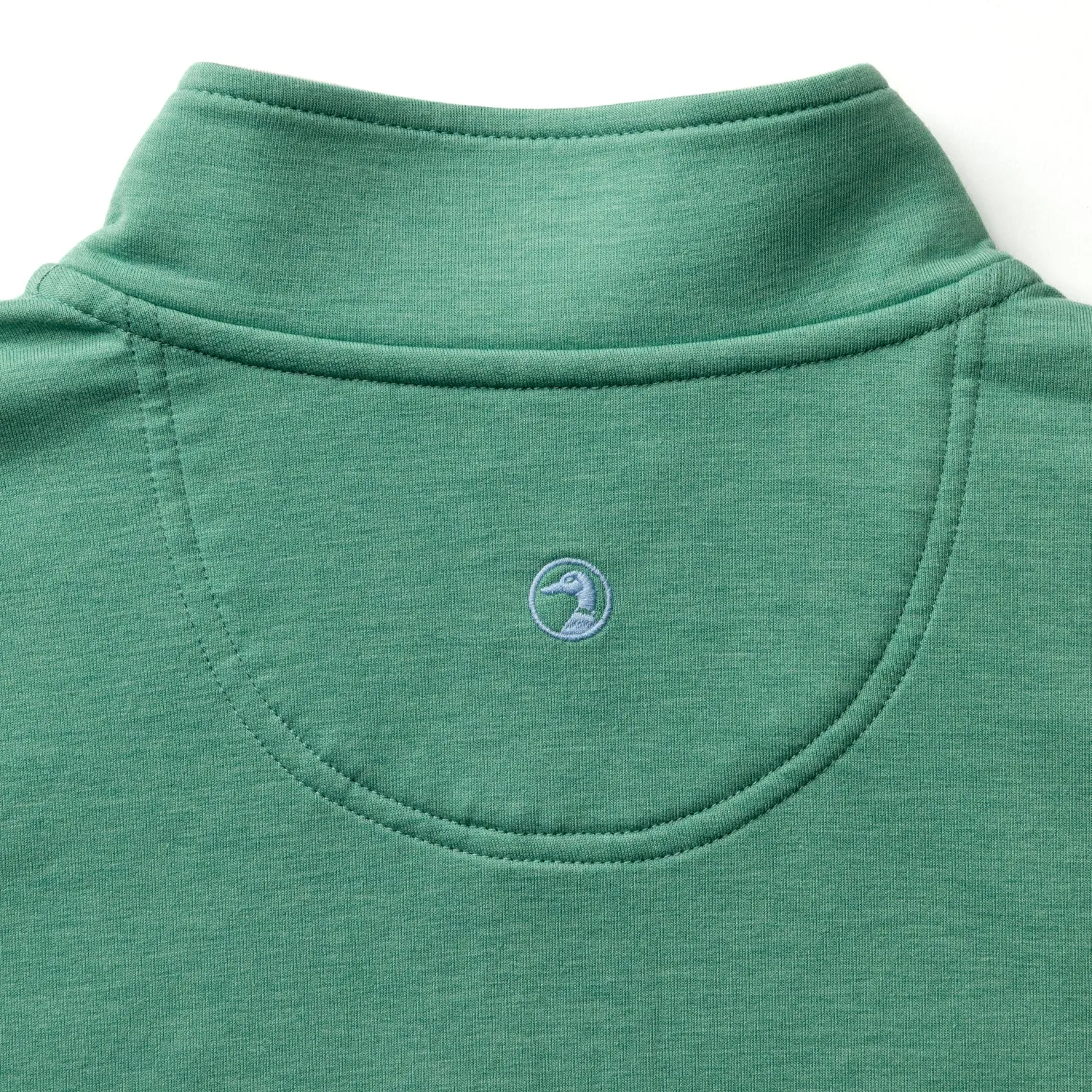 Dunmore Performance 1/4 Zip Pullover - Aspen Green Heather sold by Duck Head product image thumbnail 5