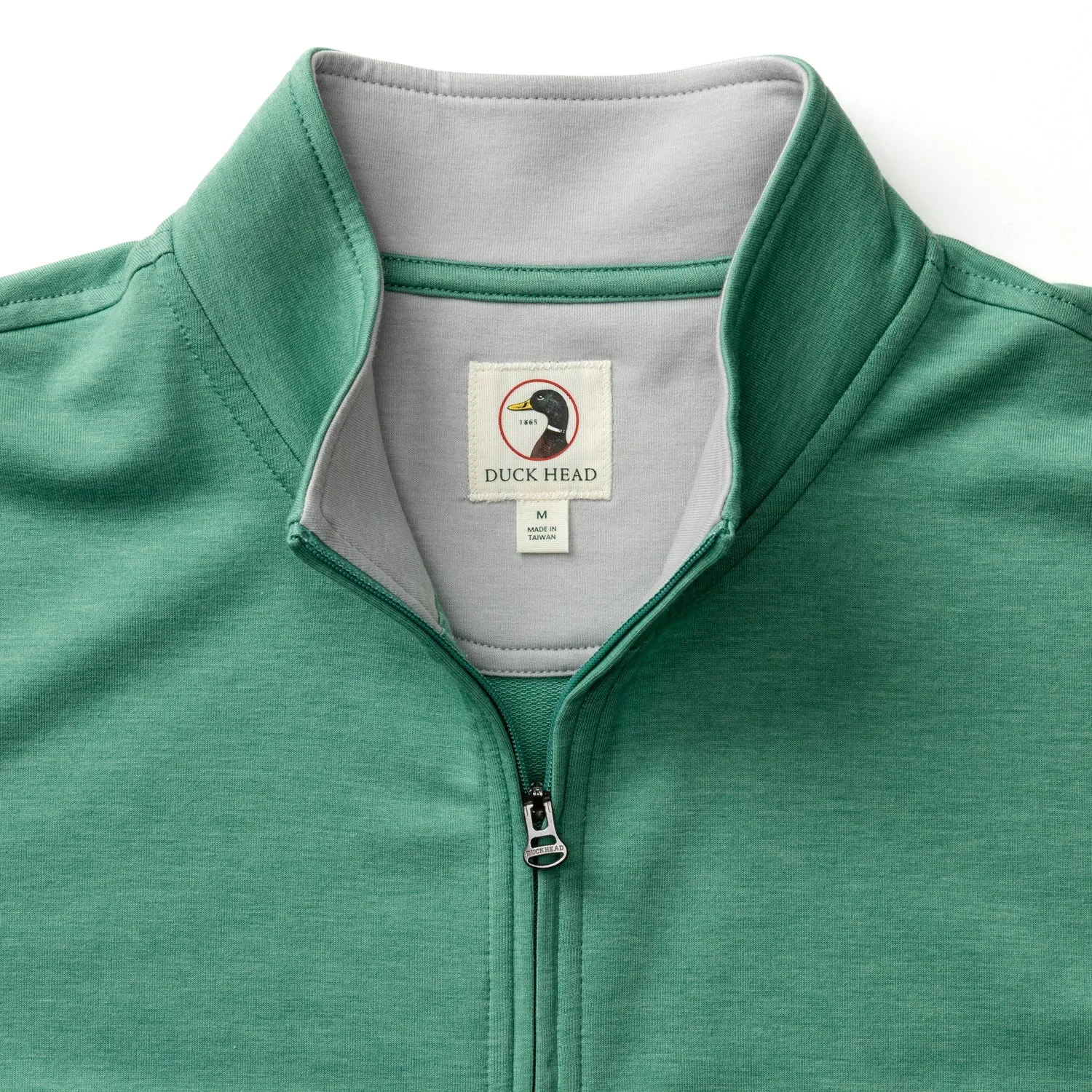 Dunmore Performance 1/4 Zip Pullover - Aspen Green Heather sold by Duck Head product image thumbnail 4