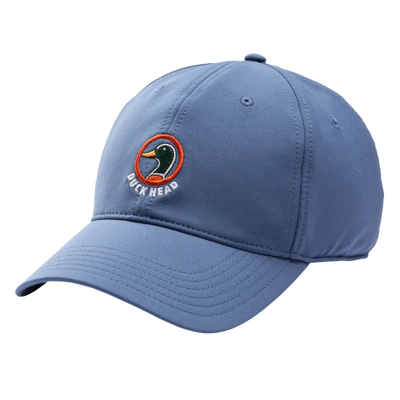 Performance Throwback Hat - Flint Blue made by Duck Head