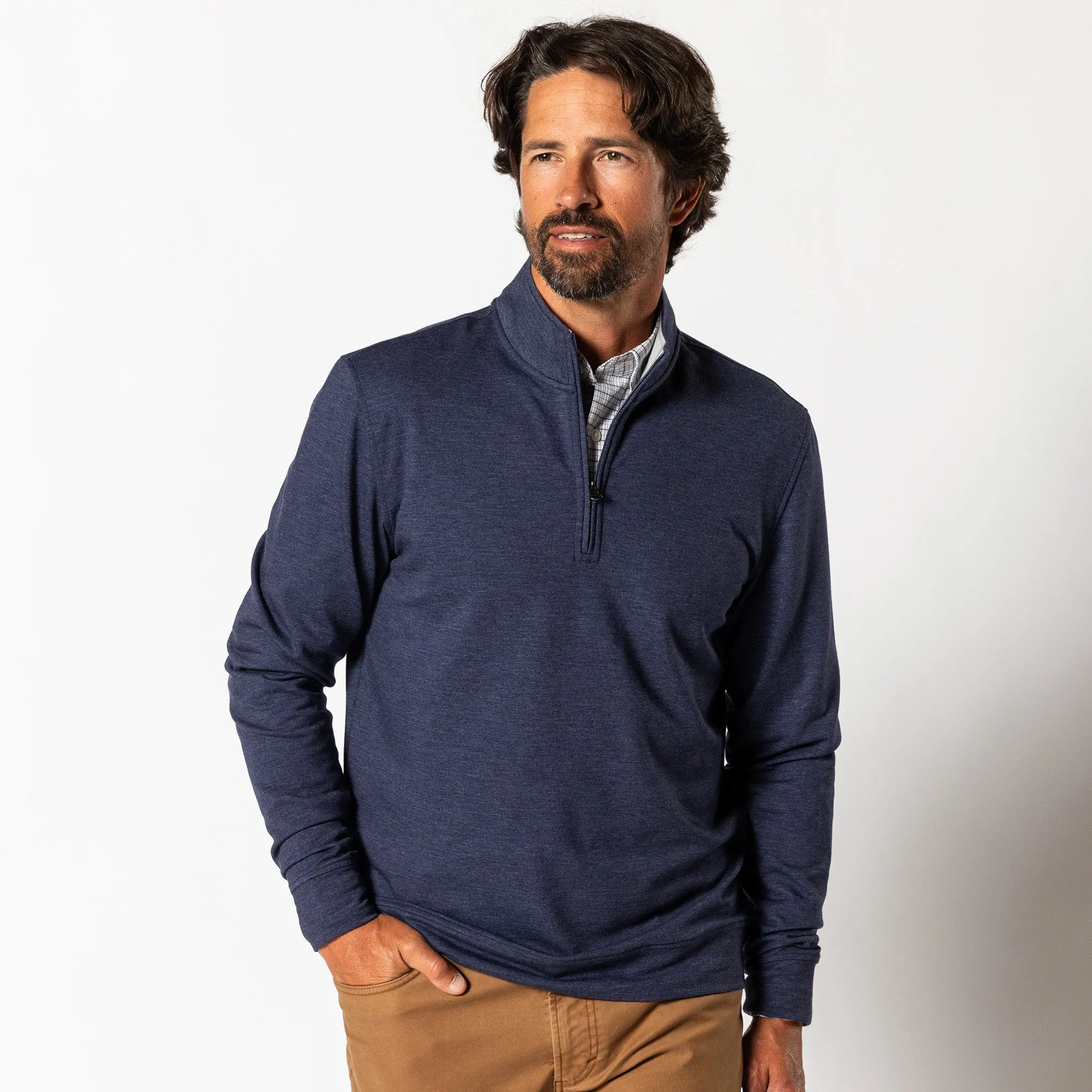 Dunmore Performance 1/4 Zip Pullover - SALE sold by Duck Head product image thumbnail 5