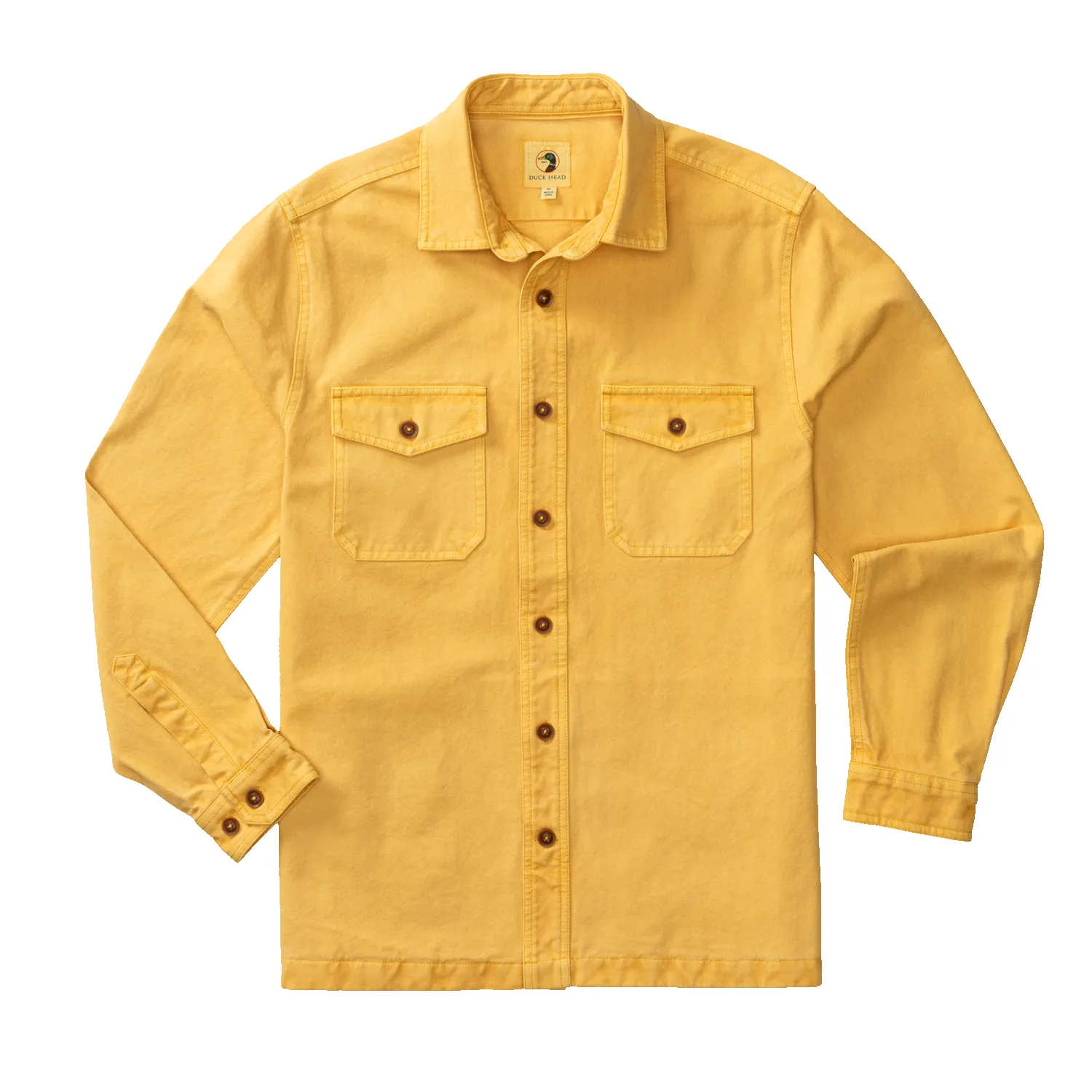 Garment Dyed Duck Canvas Jacket - Sunwashed Yellow sold by Duck Head product image thumbnail 2