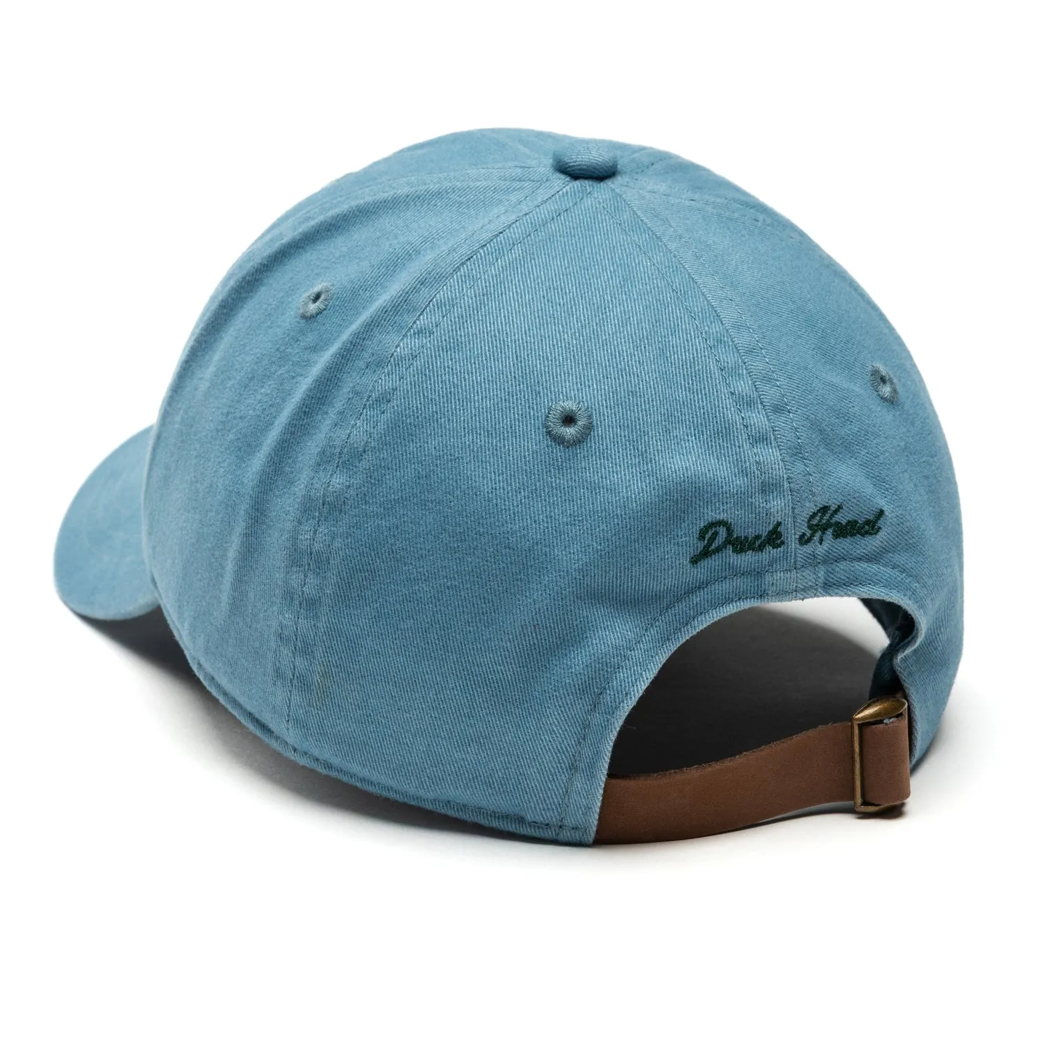 Embroidered Mallard Cotton Twill Hat - Flint Blue sold by Duck Head product image thumbnail 2