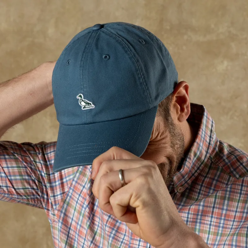 Embroidered Cotton Twill Hat made by Duck Head