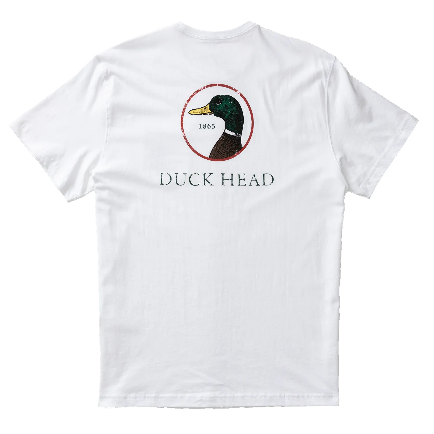 Logo Short Sleeve T-Shirt - White sold by Duck Head product image thumbnail 3