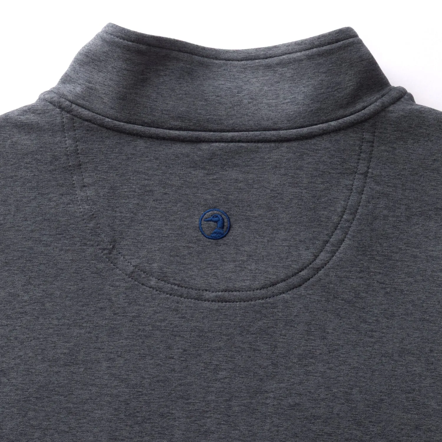 Long Drive Performance 1/4 Zip Pullover - Charcoal Heather sold by Duck Head product image thumbnail 5