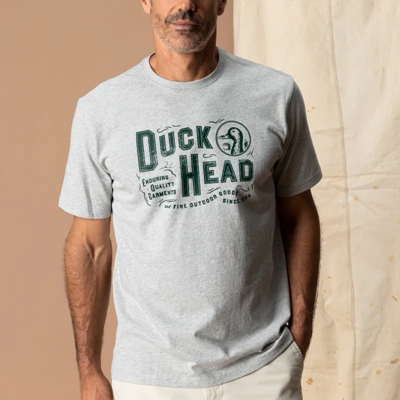 Fine Outdoor Goods T-Shirt - Varsity Grey made by Duck Head