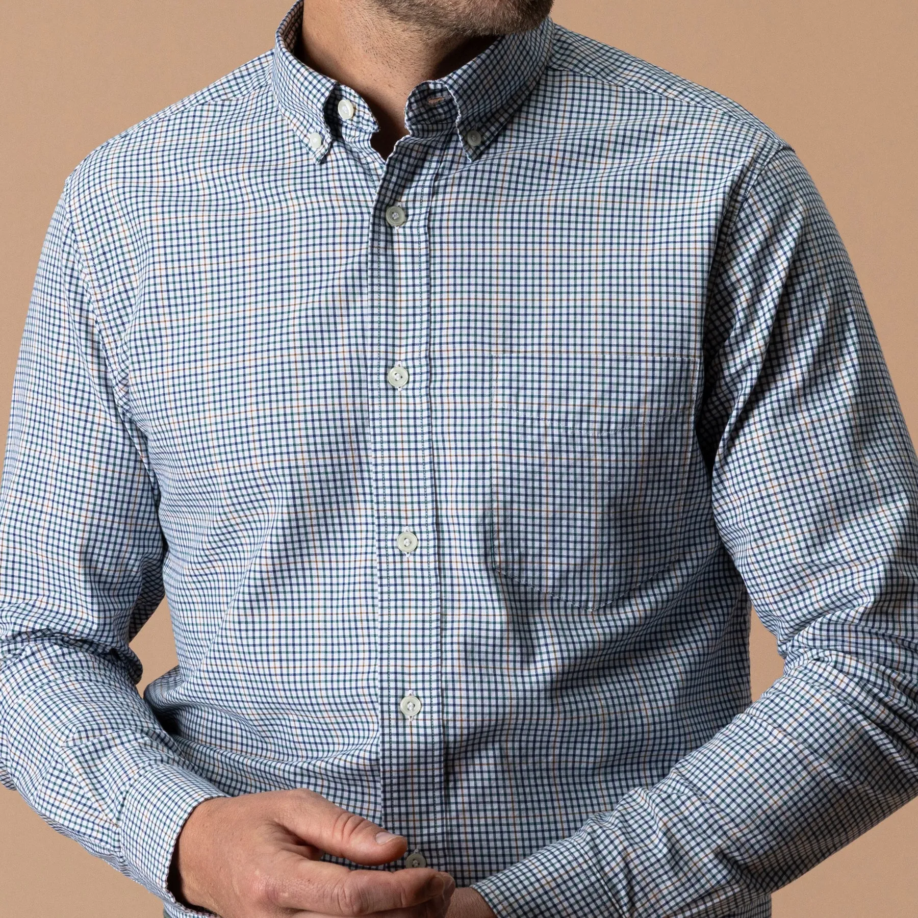 Cotton Twill Sport Shirt - Goodwin Plaid sold by Duck Head product image thumbnail 2