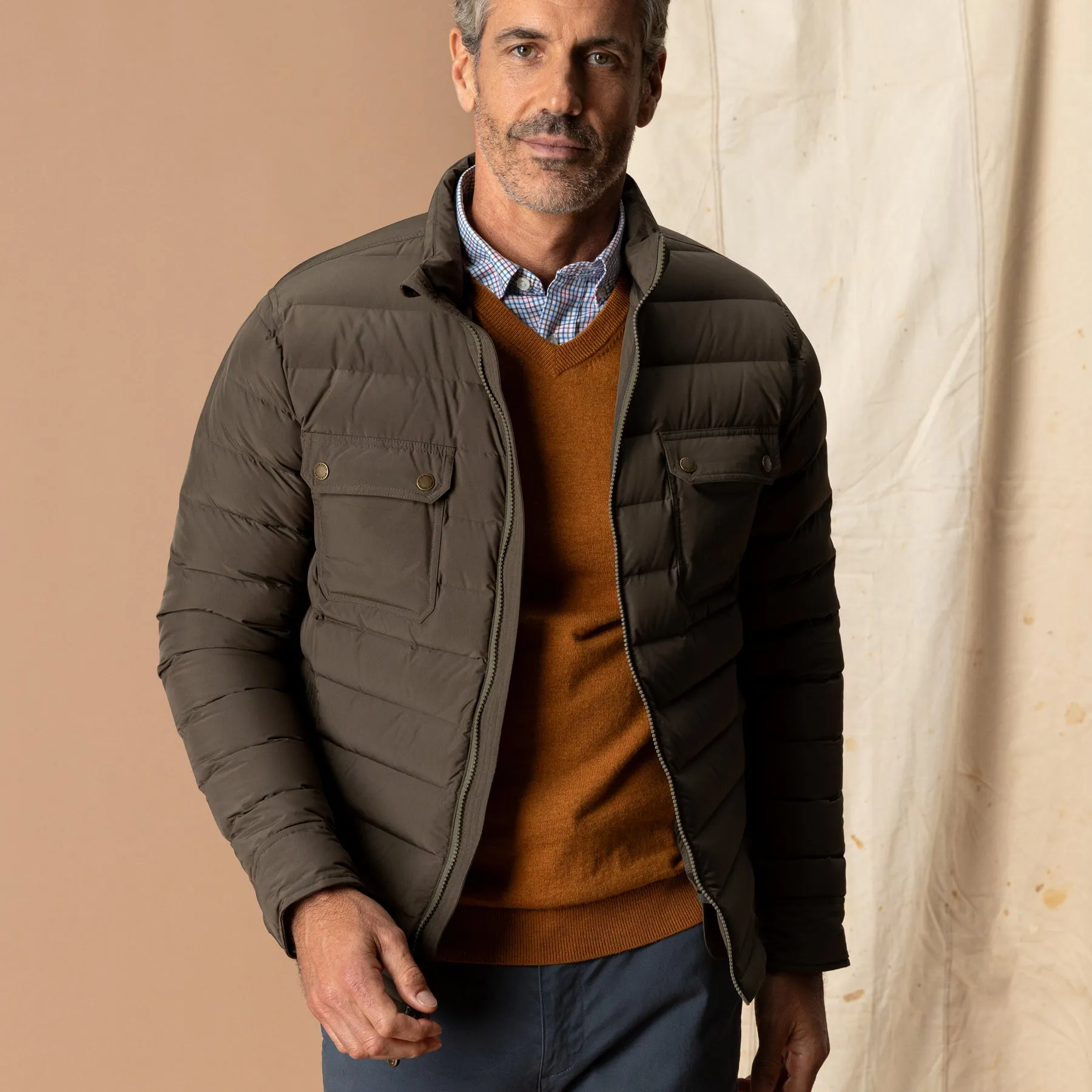 Atherton Down Quilted Jacket sold by Duck Head product image thumbnail 2