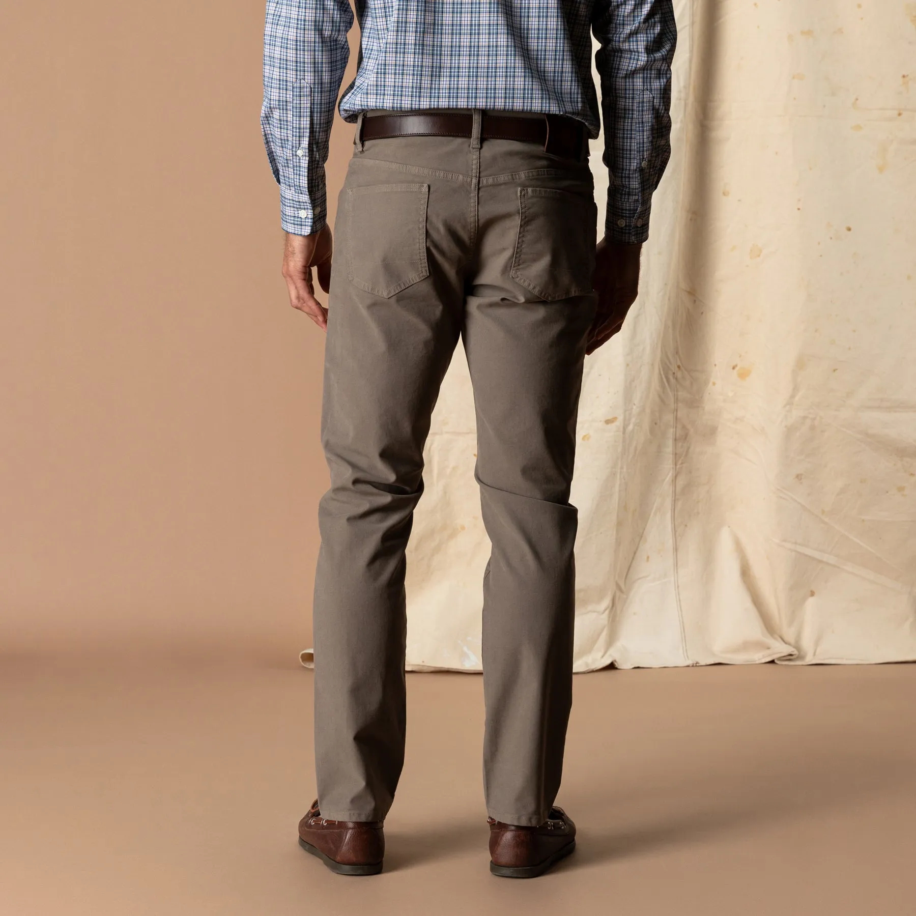 Weldon Garment Dyed Five-Pocket - Olive Drab sold by Duck Head product image thumbnail 2