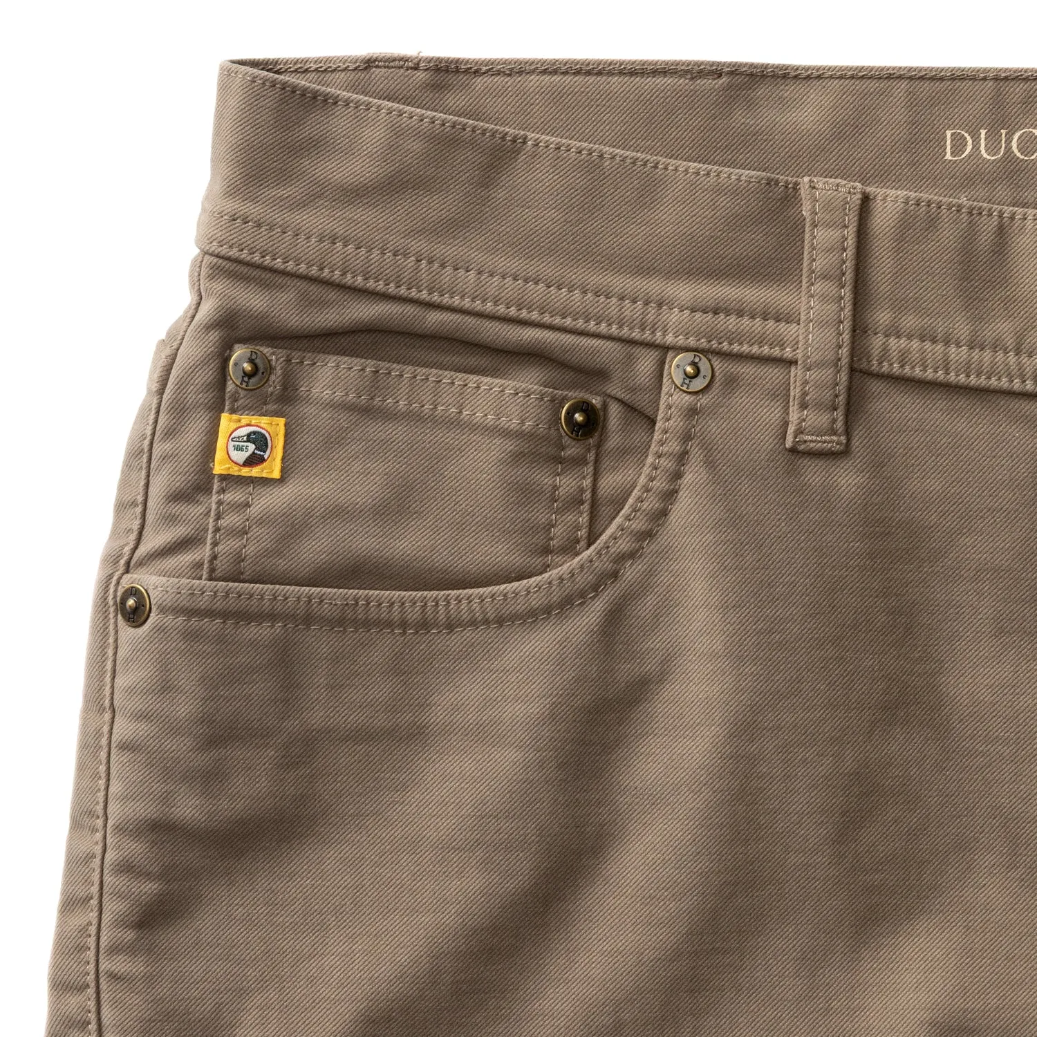 Weldon Garment Dyed Five-Pocket - Olive Drab sold by Duck Head product image thumbnail 5