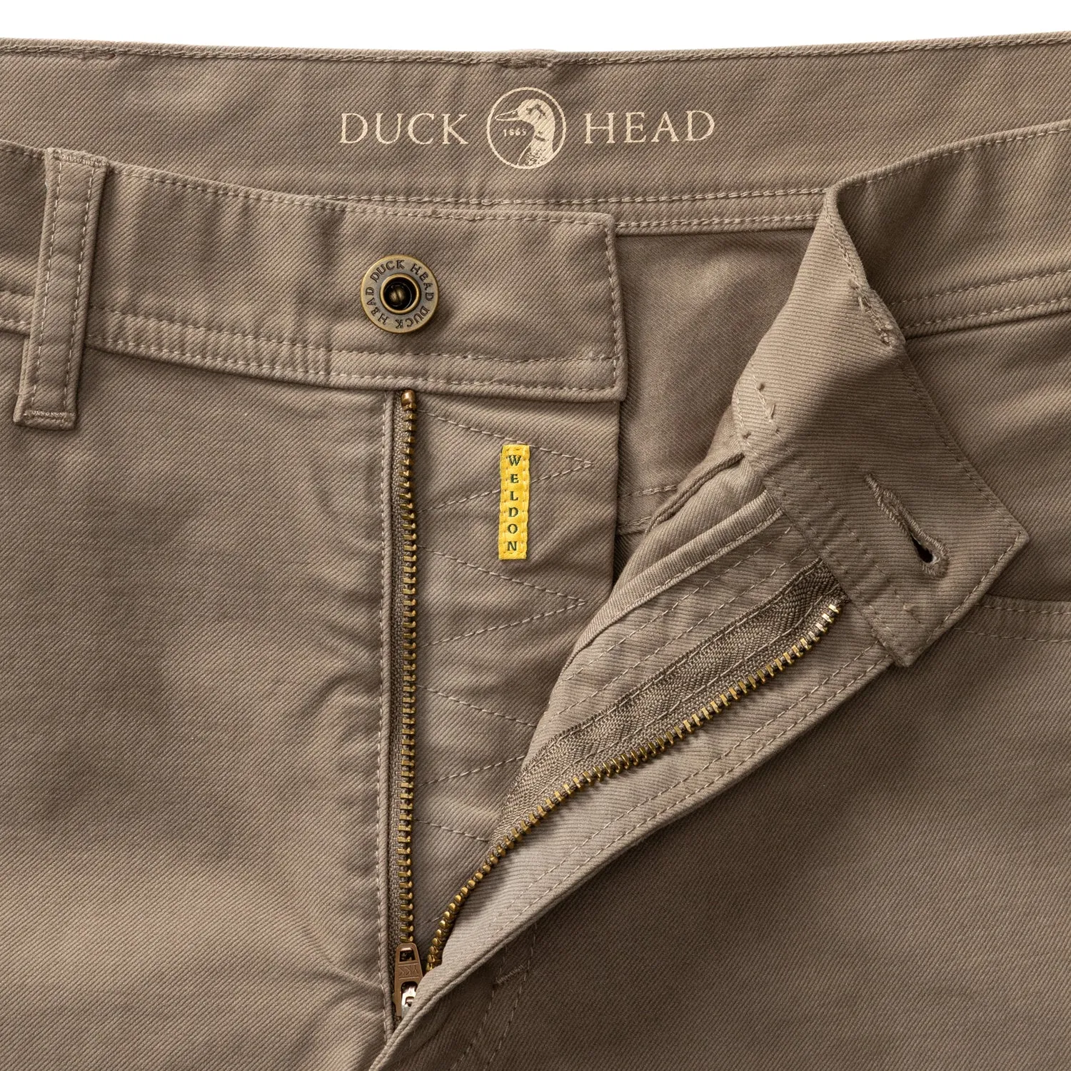 Weldon Garment Dyed Five-Pocket - Olive Drab sold by Duck Head product image thumbnail 4