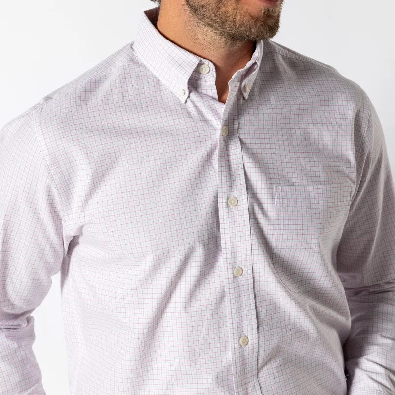 Cotton Oxford Sport Shirt - Mason Plaid made by Duck Head