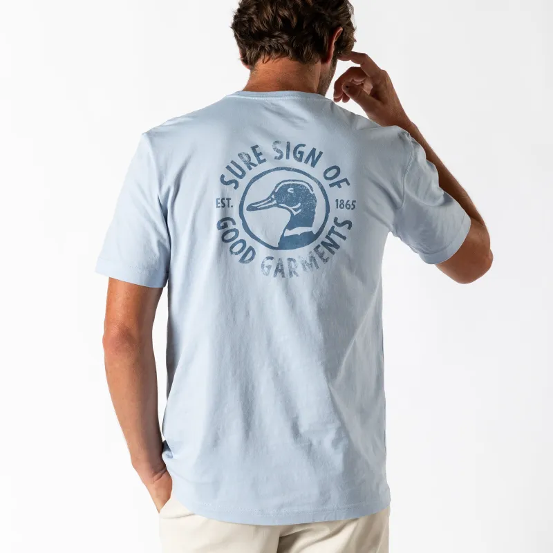Sure Sign T-Shirt made by Duck Head